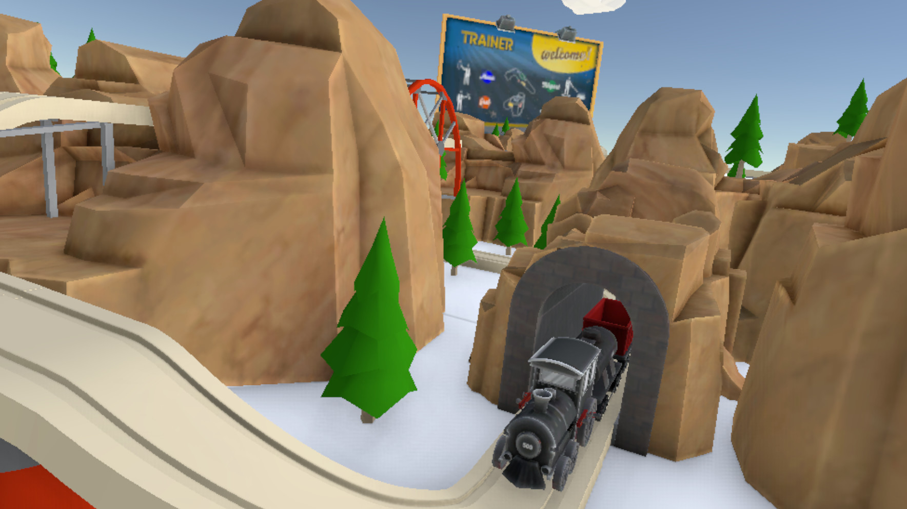 Oculus Quest 游戏《建造火车》TrainerVR Trainer VR Oculus Meta Quest puzzle game
