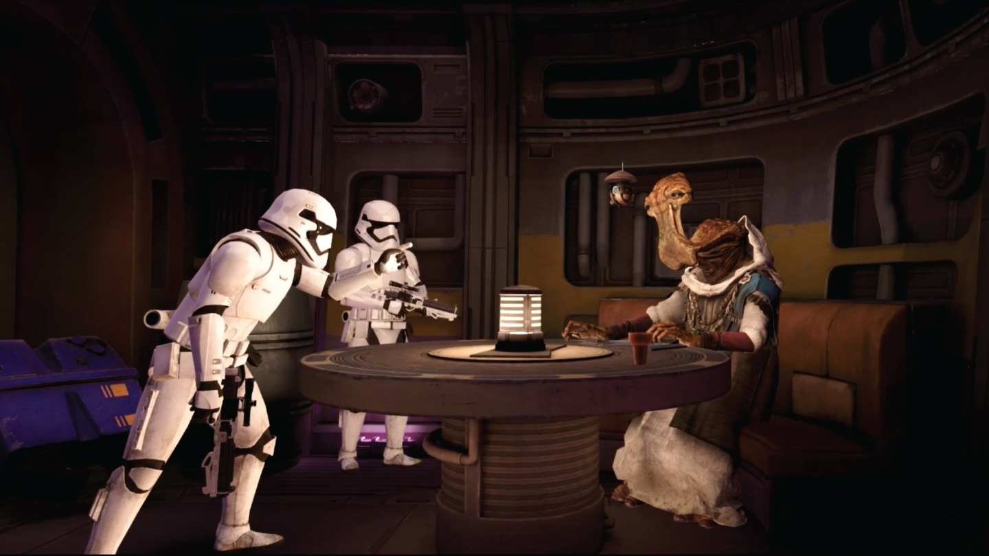 Oculus Quest 游戏《星球大战:银河边缘的故事》Star Wars:Tales from the Galaxys Edge Star Wars-Tales from the Galaxy Oculus Meta Quest VR game
