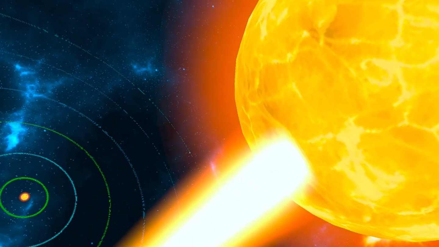Oculus Quest 游戏《太空模拟器3D》Space Simulator 3D Space Simulator 3D Oculus Meta Quest VR game