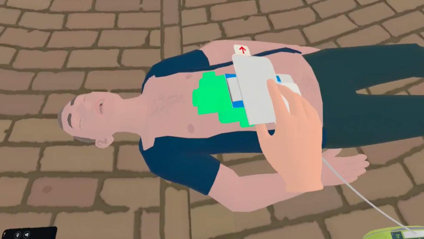 Oculus Quest 游戏《心脏复苏模拟》CPR Simulator CPR Simulator Oculus Meta Quest VR Game