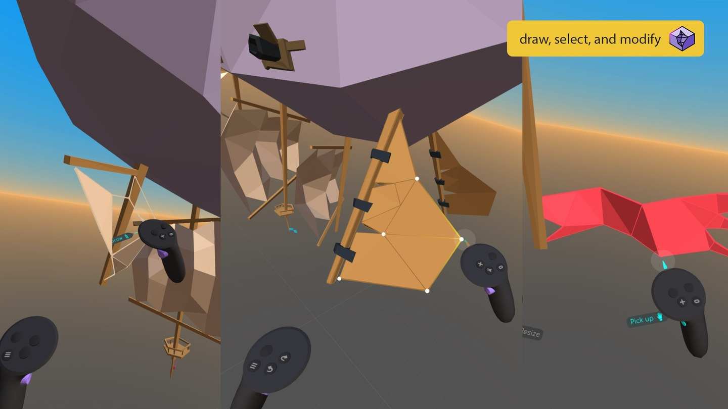 Oculus Quest 游戏《多草图VR》Polysketch VR Polysketch Oculus Meta Quest VR game