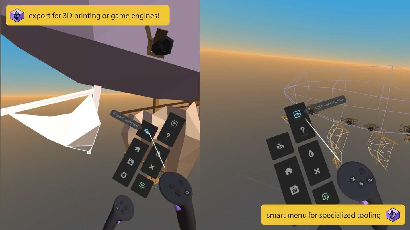 Oculus Quest 游戏《多草图VR》Polysketch VR Polysketch Oculus Meta Quest VR game