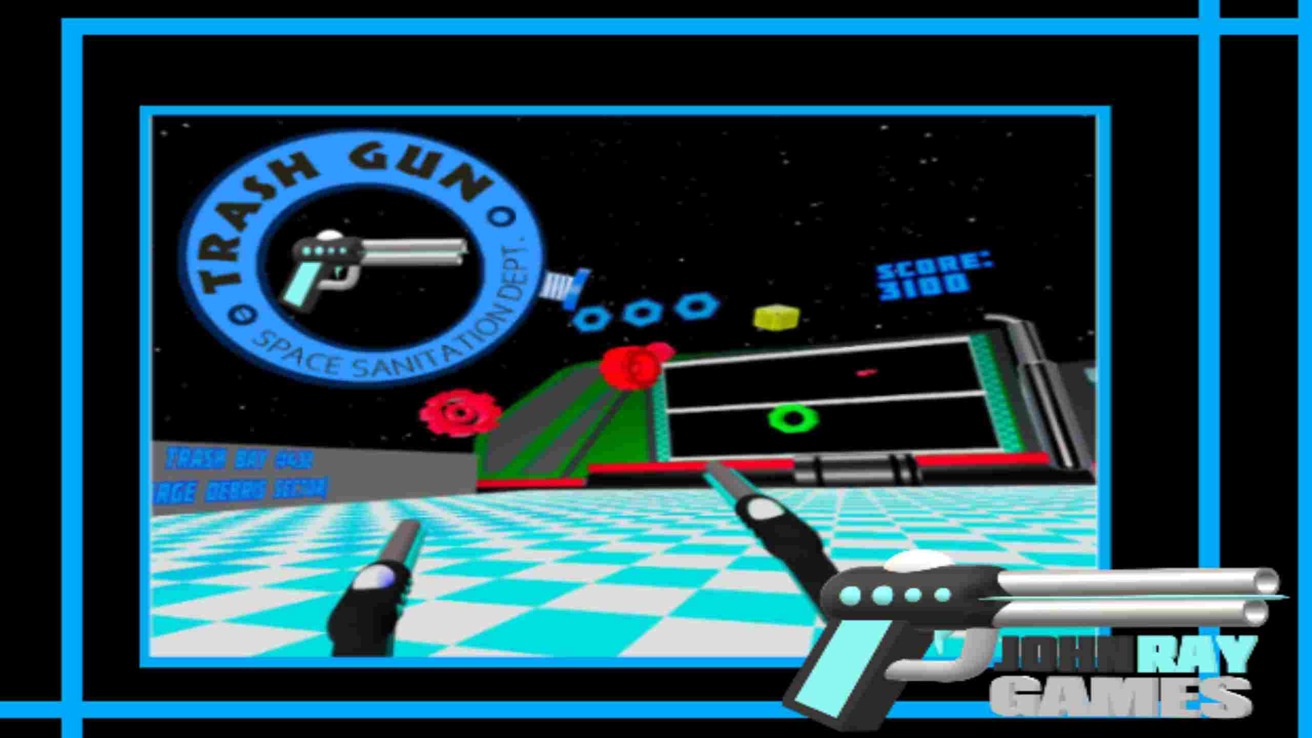 Oculus Quest 游戏《垃圾桶》Trash Gun Trash Gun Oculus Meta Quest VR Game