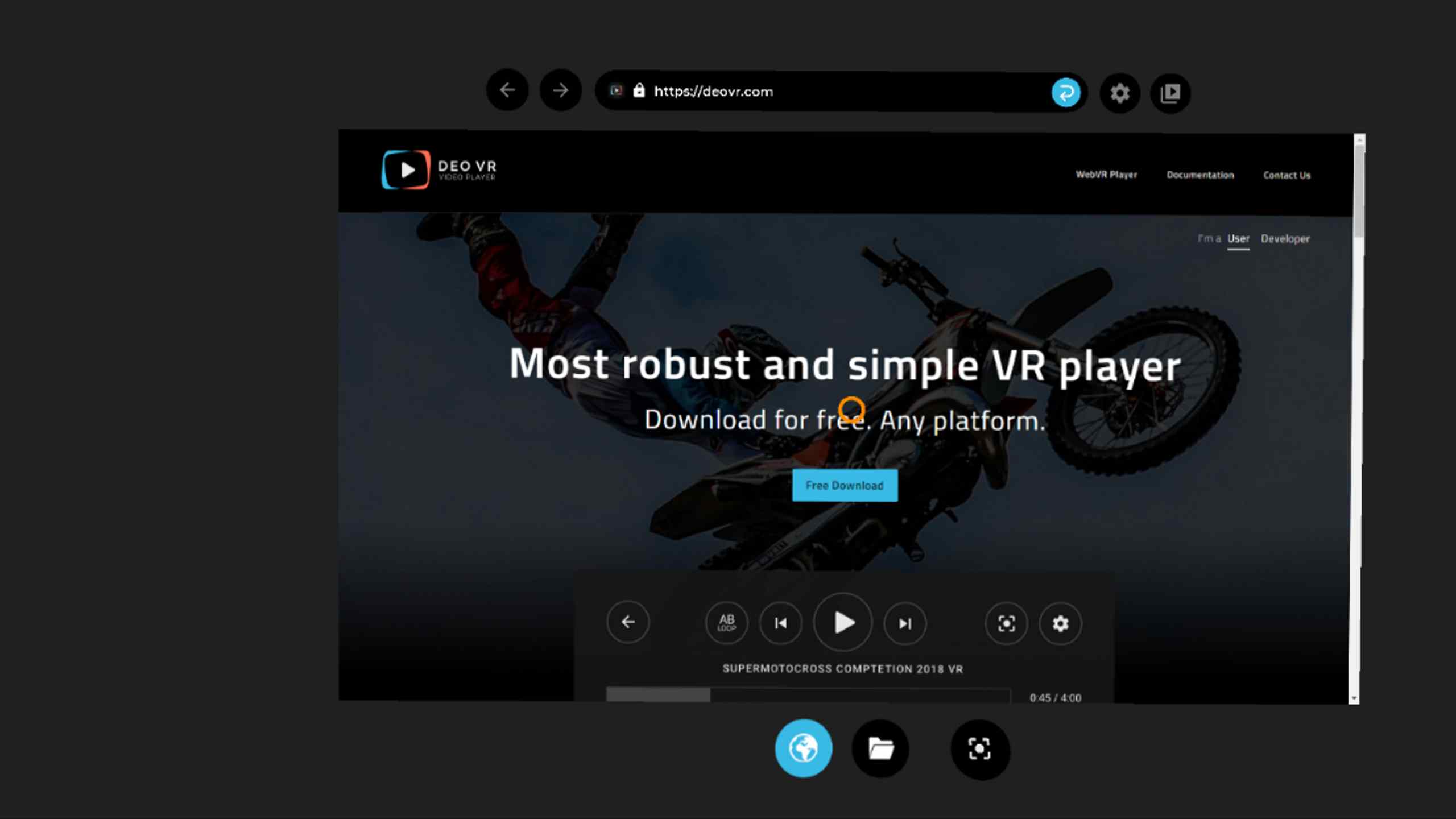 Oculus Quest 工具《DeoVR 视频播放器》DeoVR Quest DeoVR Oculus Quest All Tool