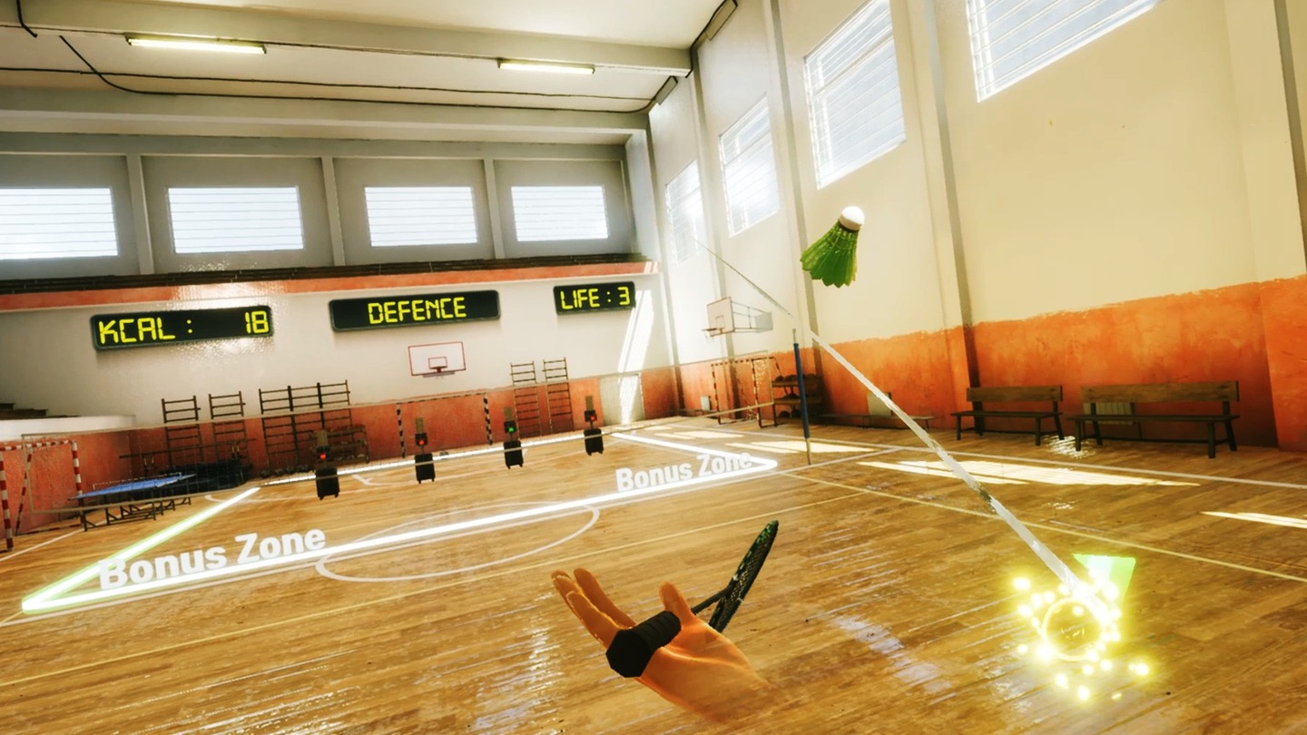 Meta Quest 游戏《弹跳羽毛球》Diet Smash VR Diet Smash VR Oculus Meta Quest Game