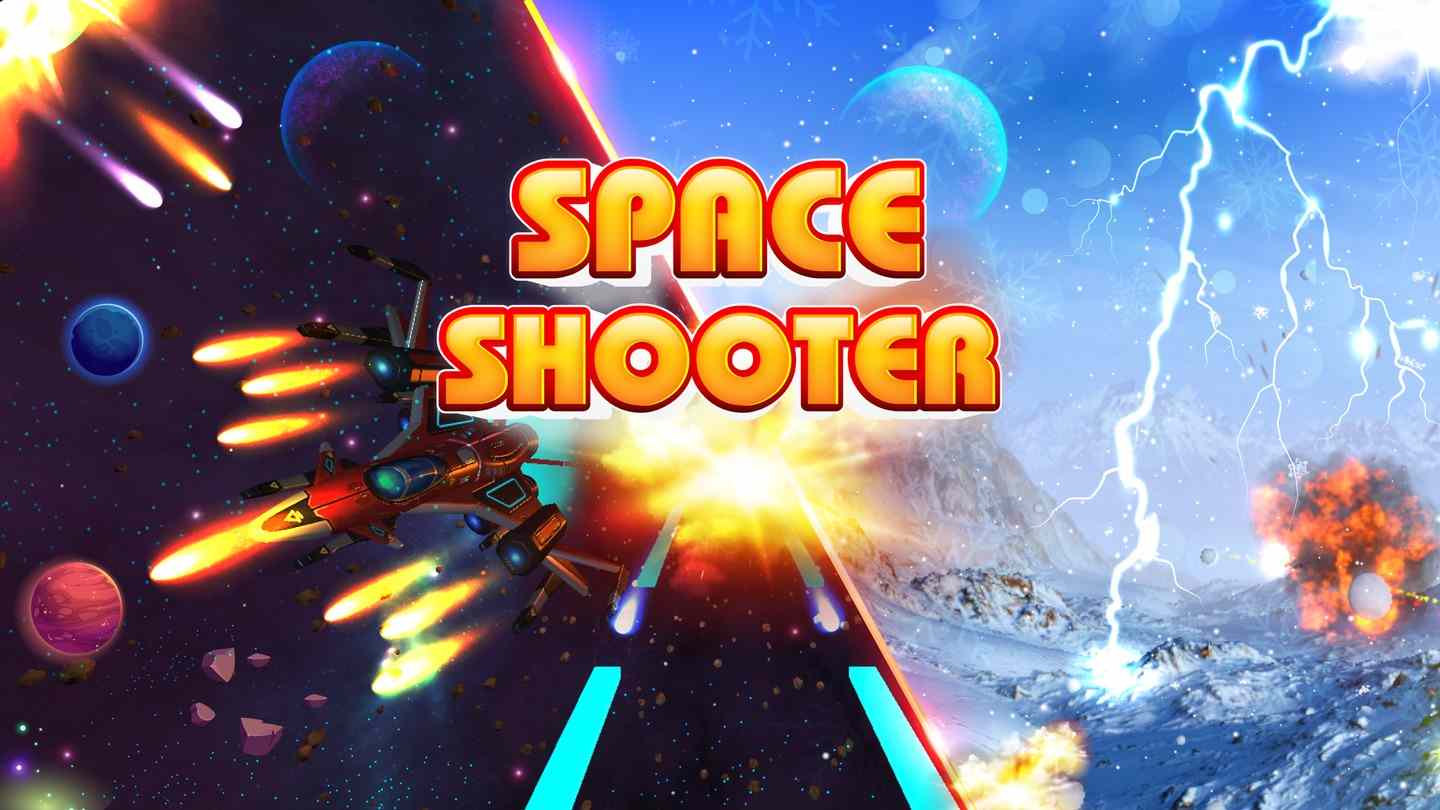 Oculus Quest 游戏《太空射手VR》Space Shooter VR Space Shooter-Galaxy Attack Oculus Meta Quest VR game