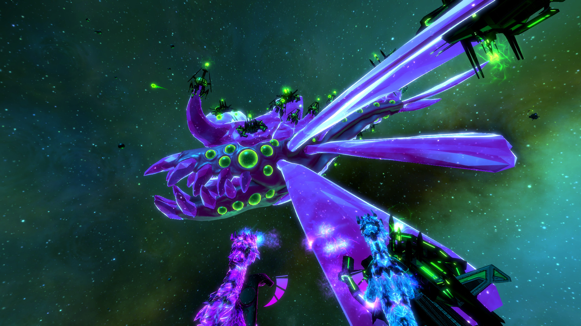Oculus Quest 游戏《太空龙解禁》Space Dragon Unchained Space Dragon Unchained Oculus Meta Quest VR game