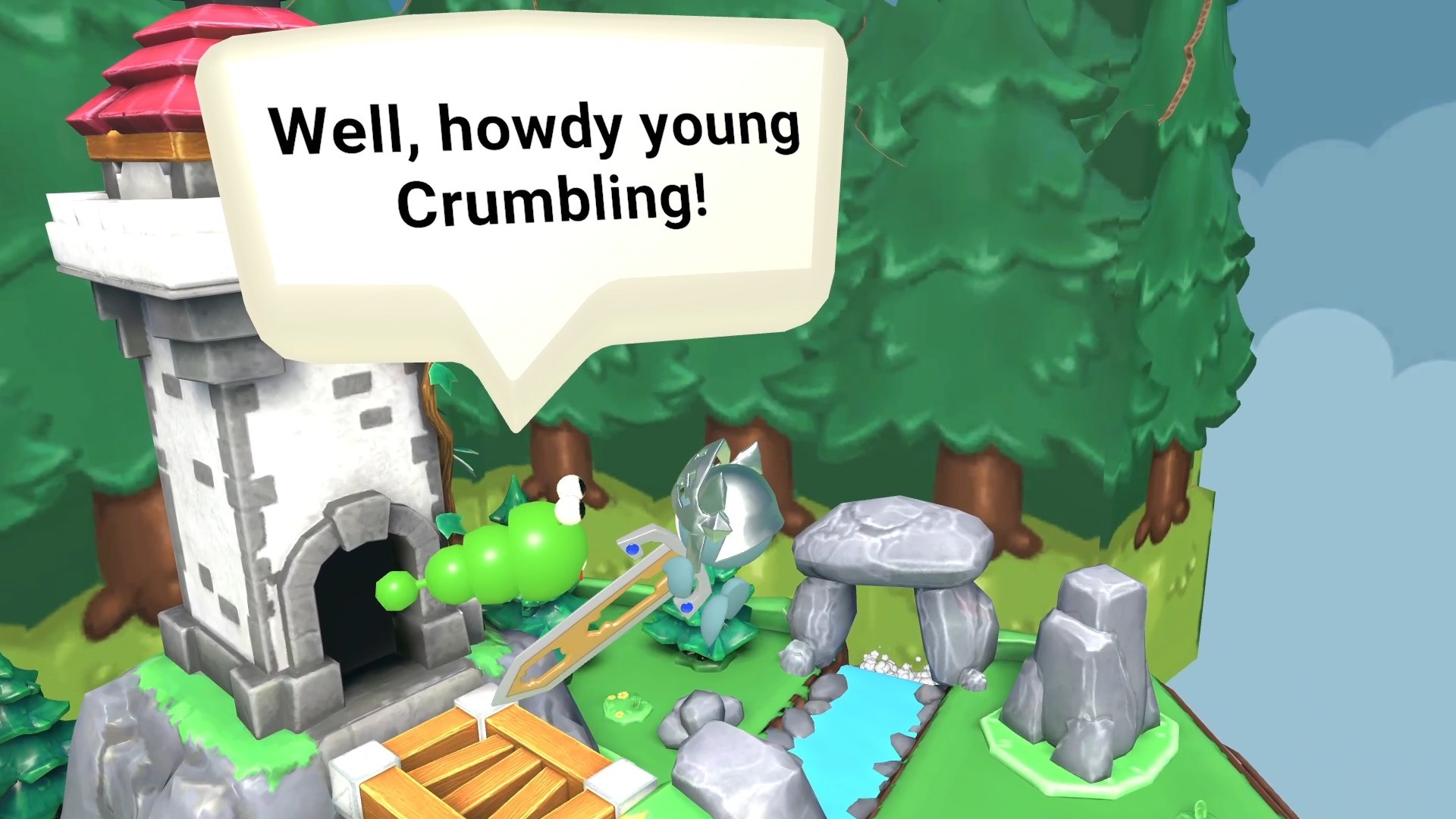 Oculus Quest 游戏《摇摇欲坠》Crumbling VR Crumbling Oculus Meta Quest VR Game