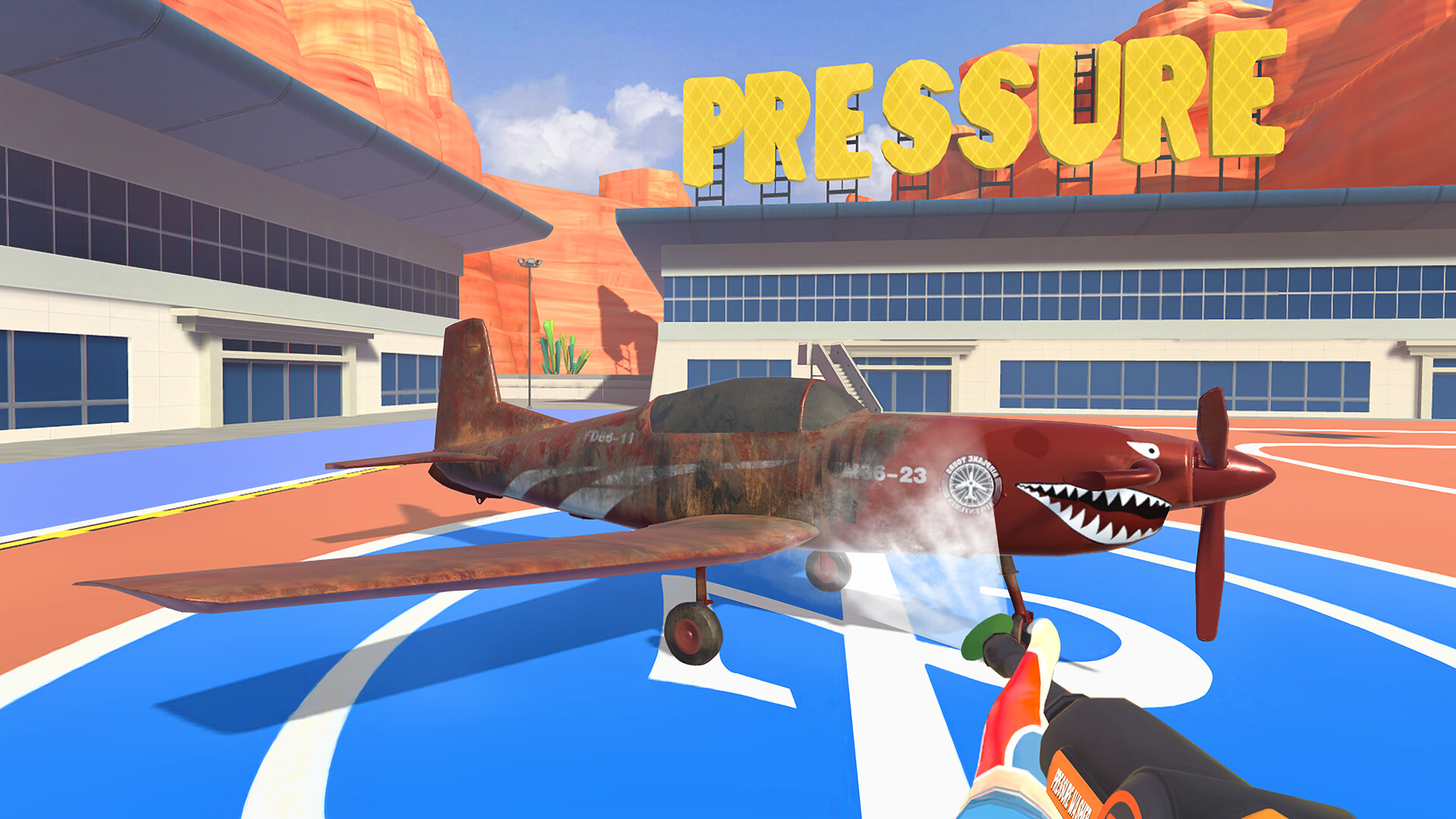 Oculus Quest 游戏《高压清洗》Pressure Washer Pressure Washer Oculus Meta Quest VR game