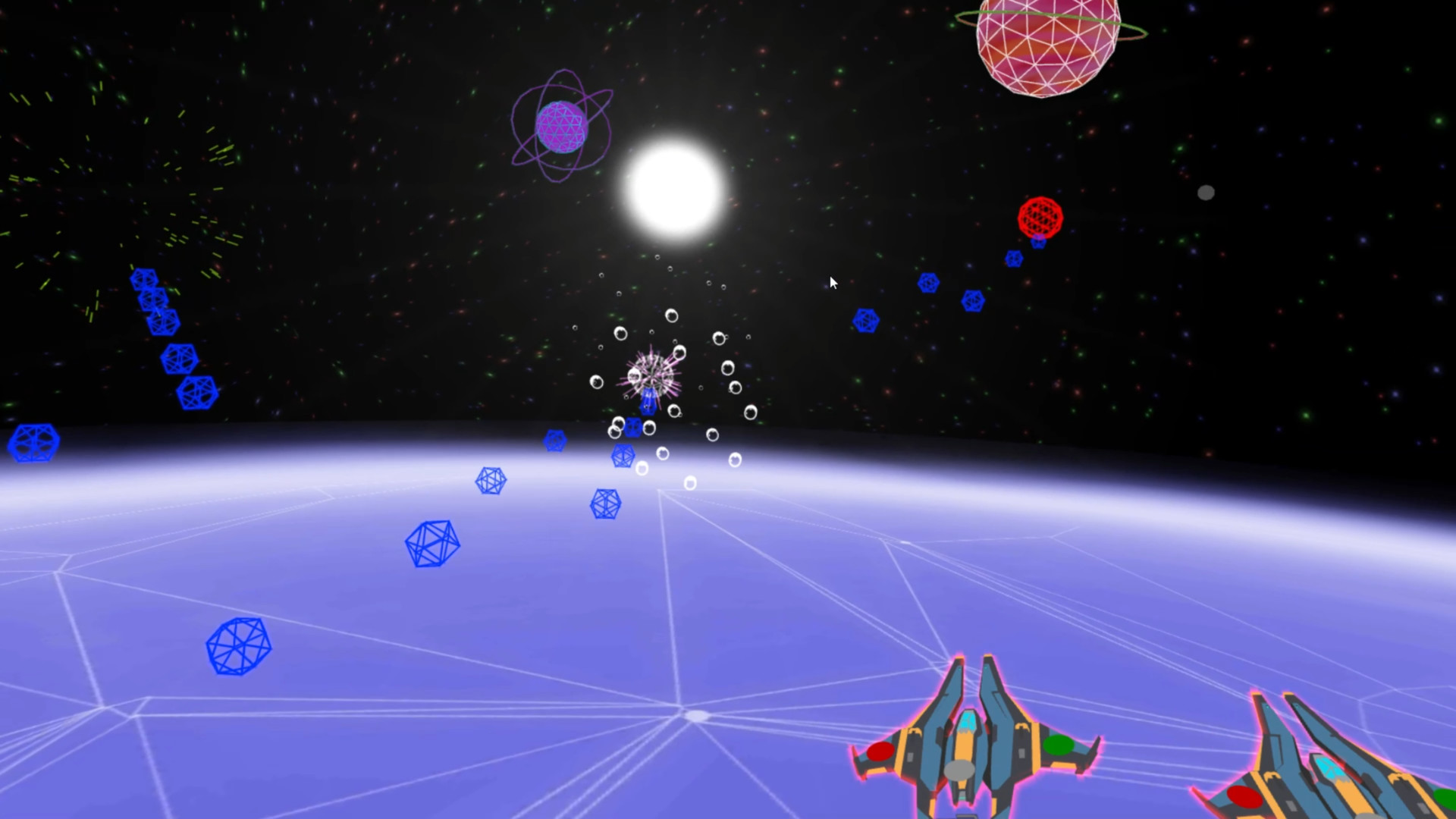 Oculus Quest 游戏《Rhythmn Bullets》节奏子弹 Rhythm 'n Bullets Oculus Meta Quest VR game