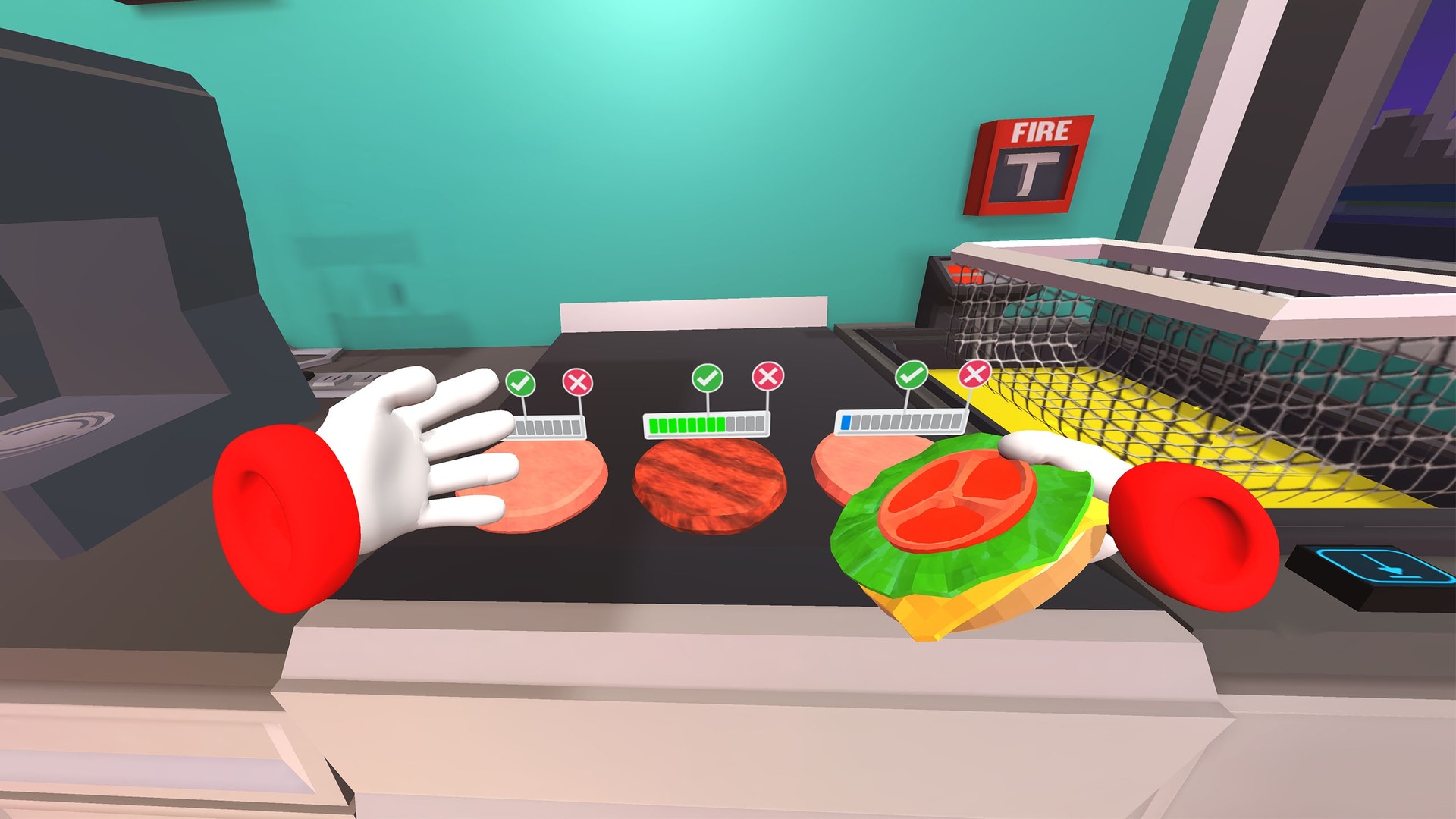 Meta Quest 游戏《Seps Diner》汉堡餐厅 Seps Diner Oculus Meta Quest VR game