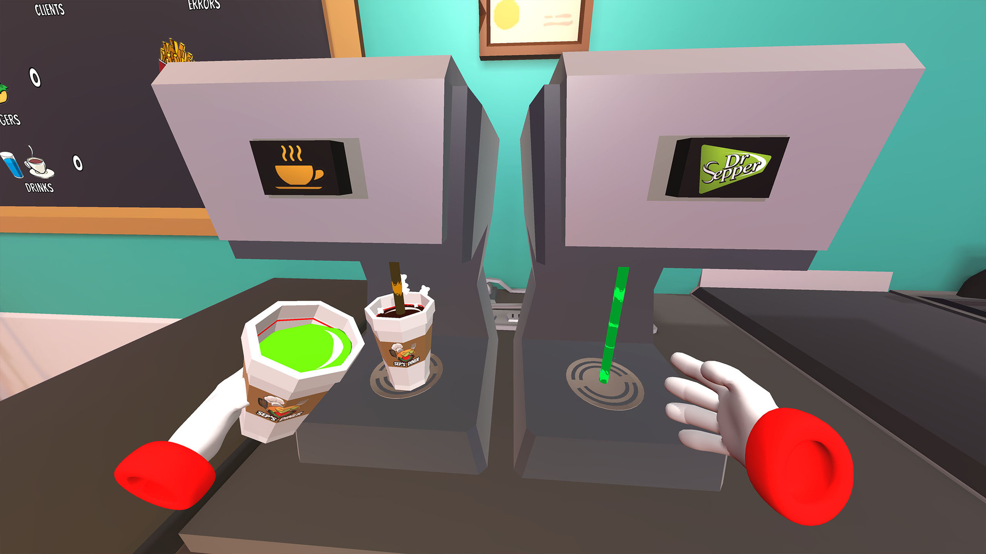 Meta Quest 游戏《Seps Diner》汉堡餐厅 Seps Diner Oculus Meta Quest VR game