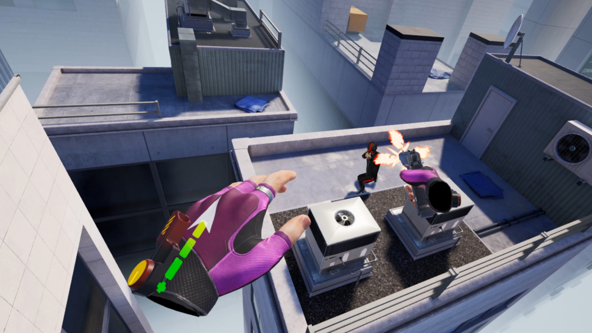 Oculus Quest 游戏《跑酷枪战》STRIDE VR STRIDE Oculus Meta Quest VR game