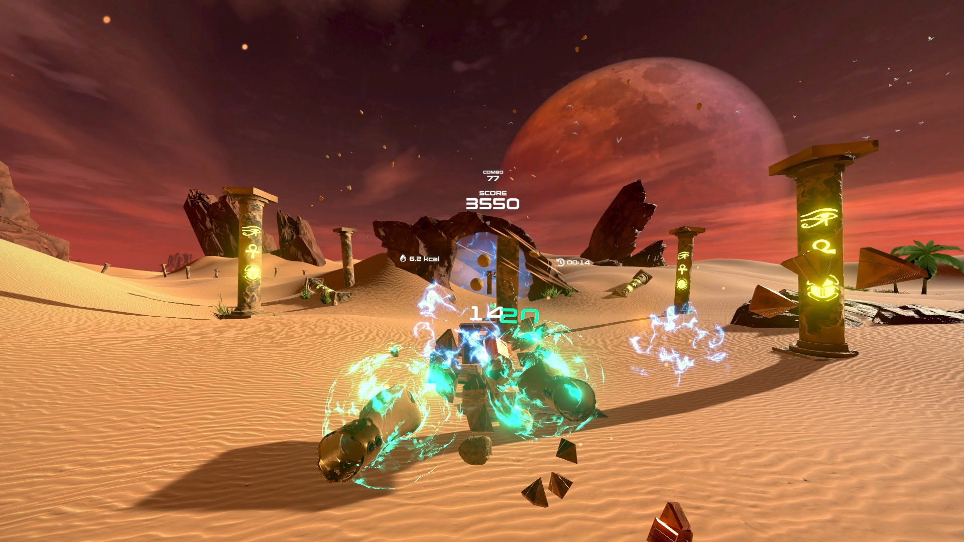 Oculus Quest 游戏《节奏健身VR》PowerBeatsVR PowerBeatsVR Rhythm Fitness Oculus Meta Quest VR game