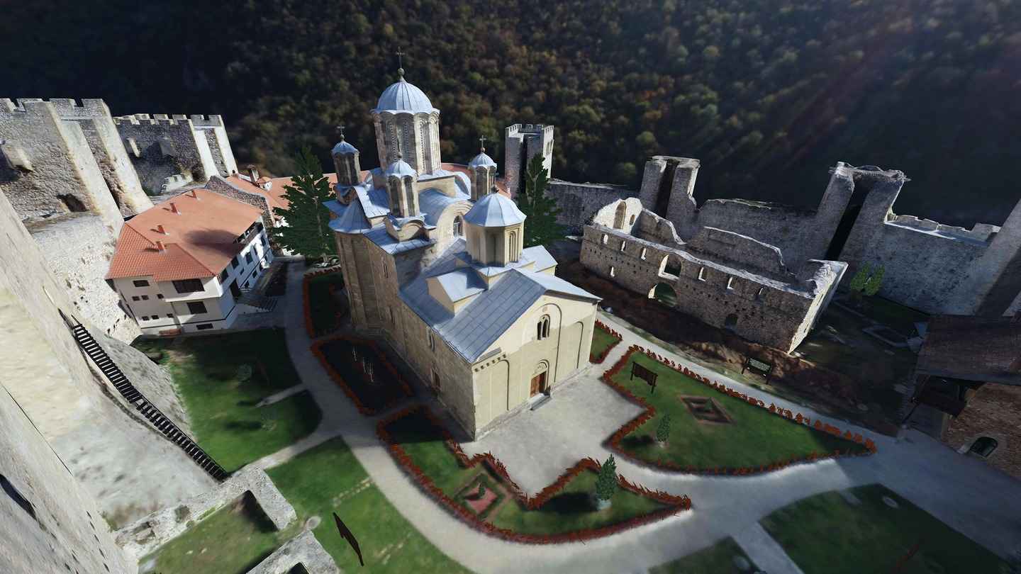 Oculus Quest 游戏《玛纳西娅莫娜》MANASIJA MONASTERY VR Manasija monastery Oculus Meta Quest VR Game