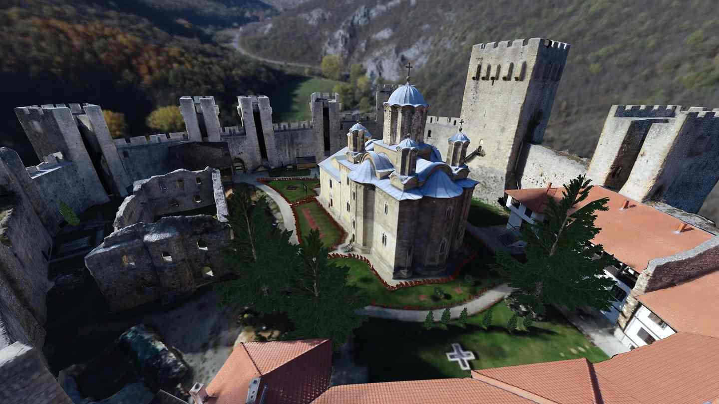 Oculus Quest 游戏《玛纳西娅莫娜》MANASIJA MONASTERY VR Manasija monastery Oculus Meta Quest VR Game
