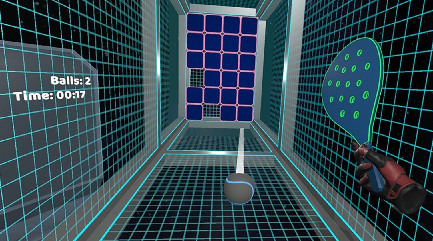 Oculus Quest 游戏《挥动球拍》VRkanoid VR VRkanoid Brick Breaking Oculus Meta Quest VR Game