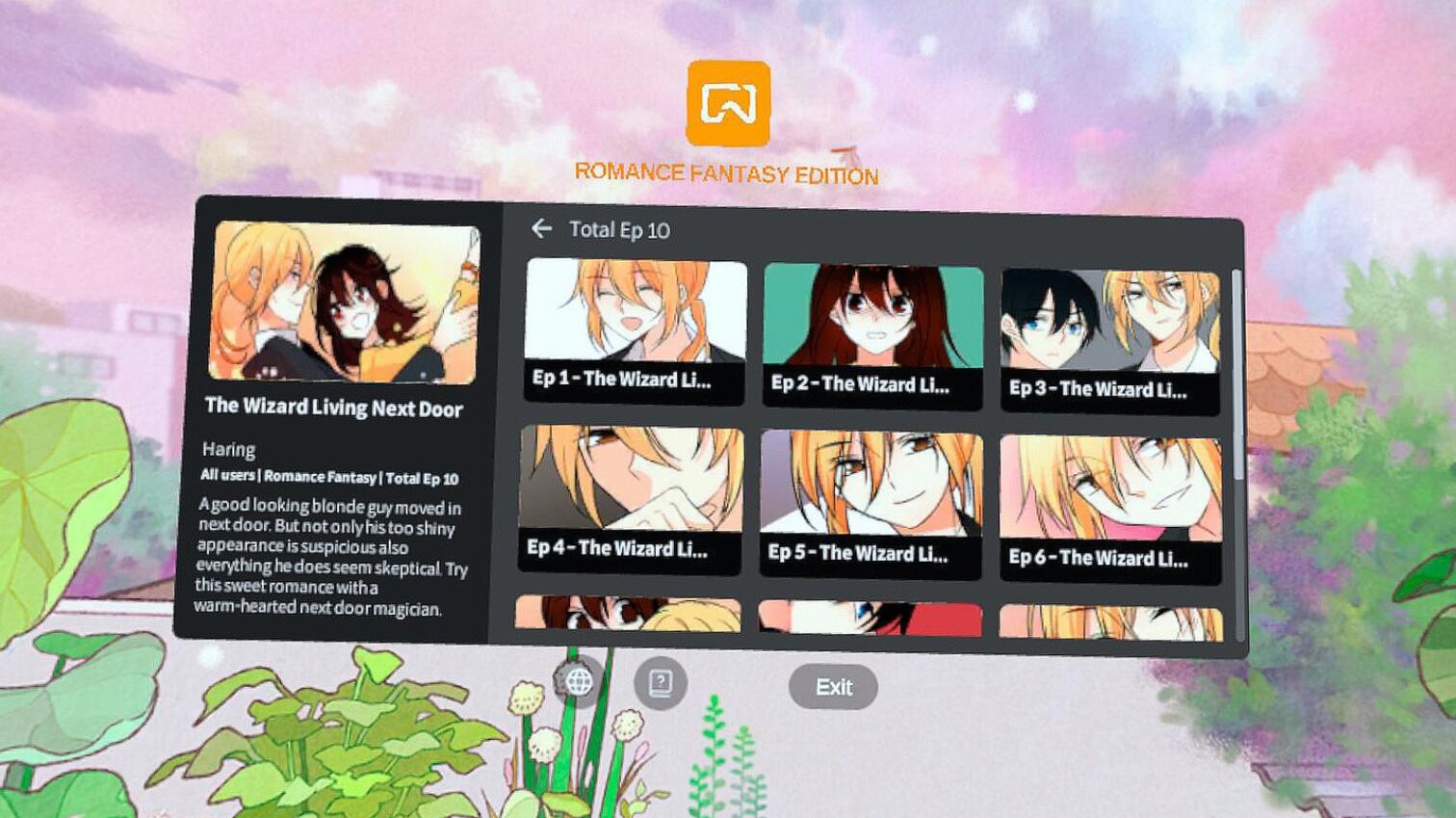 Oculus Quest 游戏《COMIXV EDITION – ROMANCE FANTASY VR》浪漫幻想 VR COMIXV EDITION - ROMANCE FANTASY VR Oculus Meta Quest Game