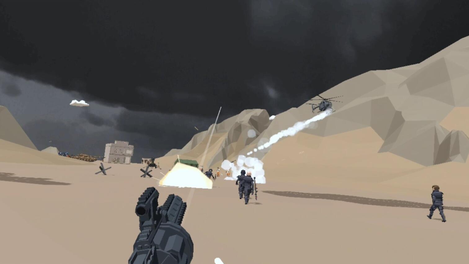 Oculus Quest 游戏《硬着头皮》Bite the Bullet Bite the Bullet Oculus Meta Quest VR Game