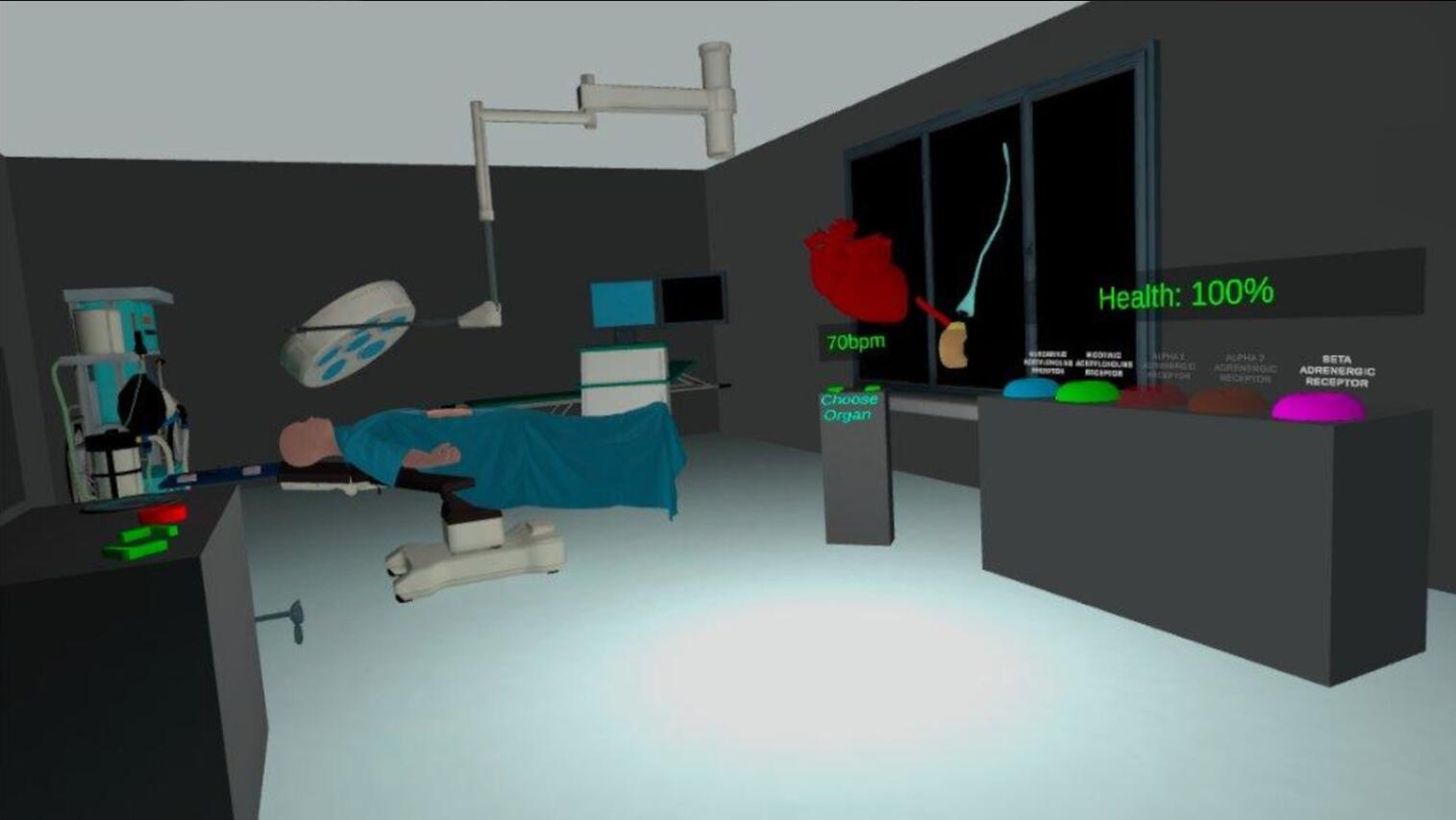 Oculus Quest 游戏《自主神经系统模拟器》Autonomic Nervous System Simulator Autonomic Nervous System Simulator Oculus Meta Quest VR Game