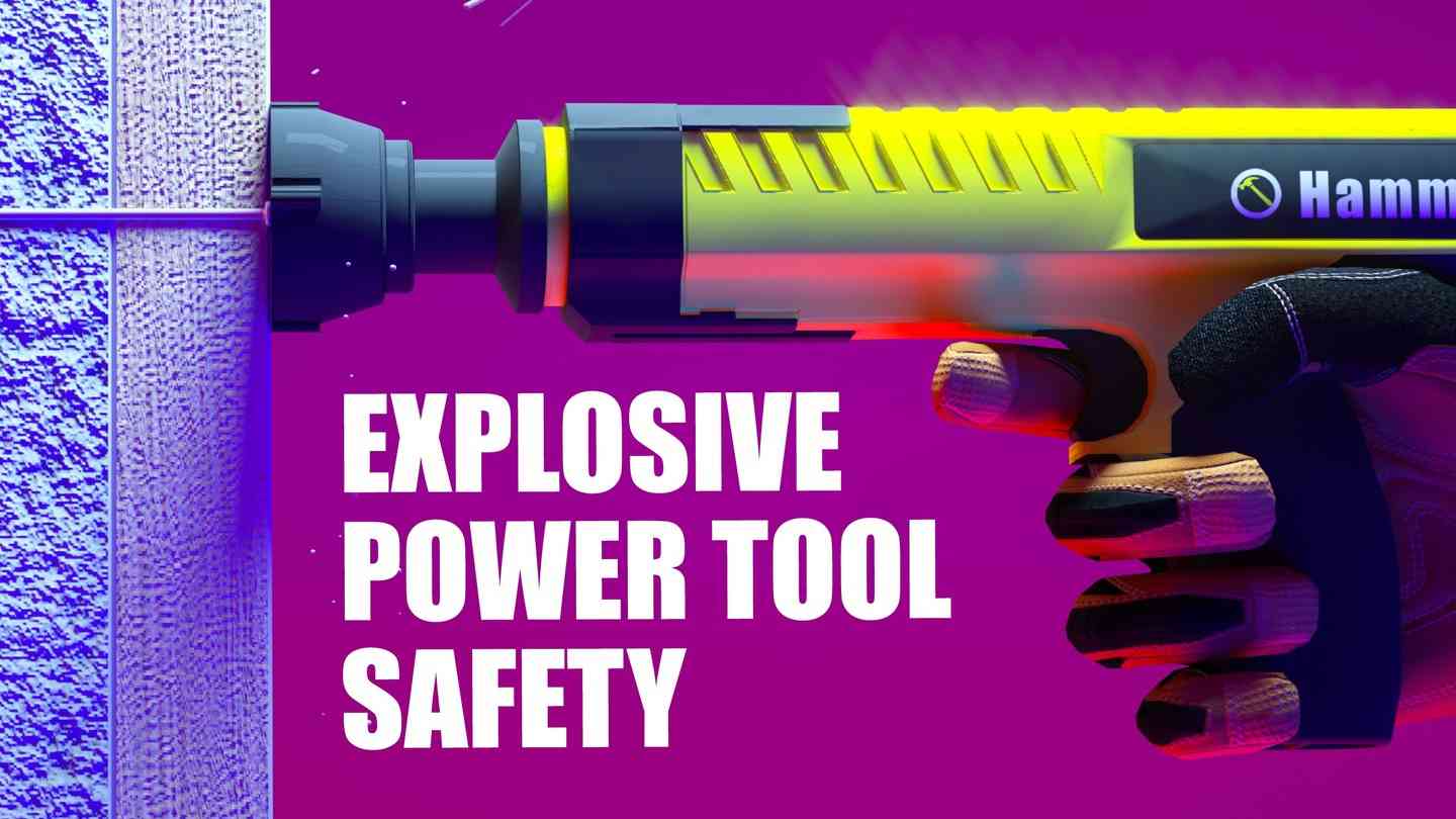 Oculus Quest 游戏《爆炸性电动工具安全》Explosive Power Tools Safety Explosive Power Tools Safety Oculus Meta Quest VR Game