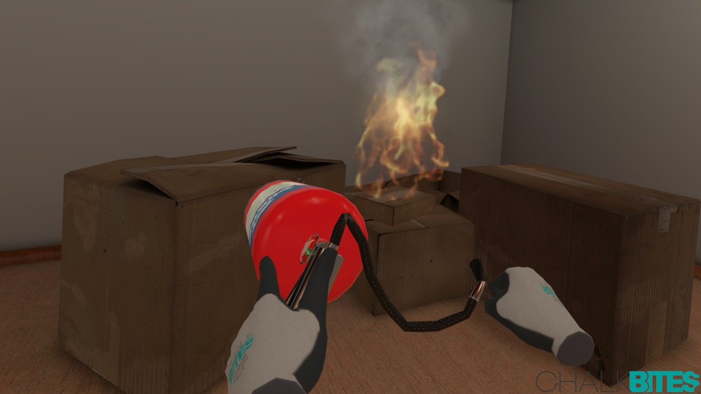 Oculus Quest 游戏《灭火器模拟器》Fire Extinguisher Simulator Fire Extinguisher Simulator Oculus Meta Quest VR Game