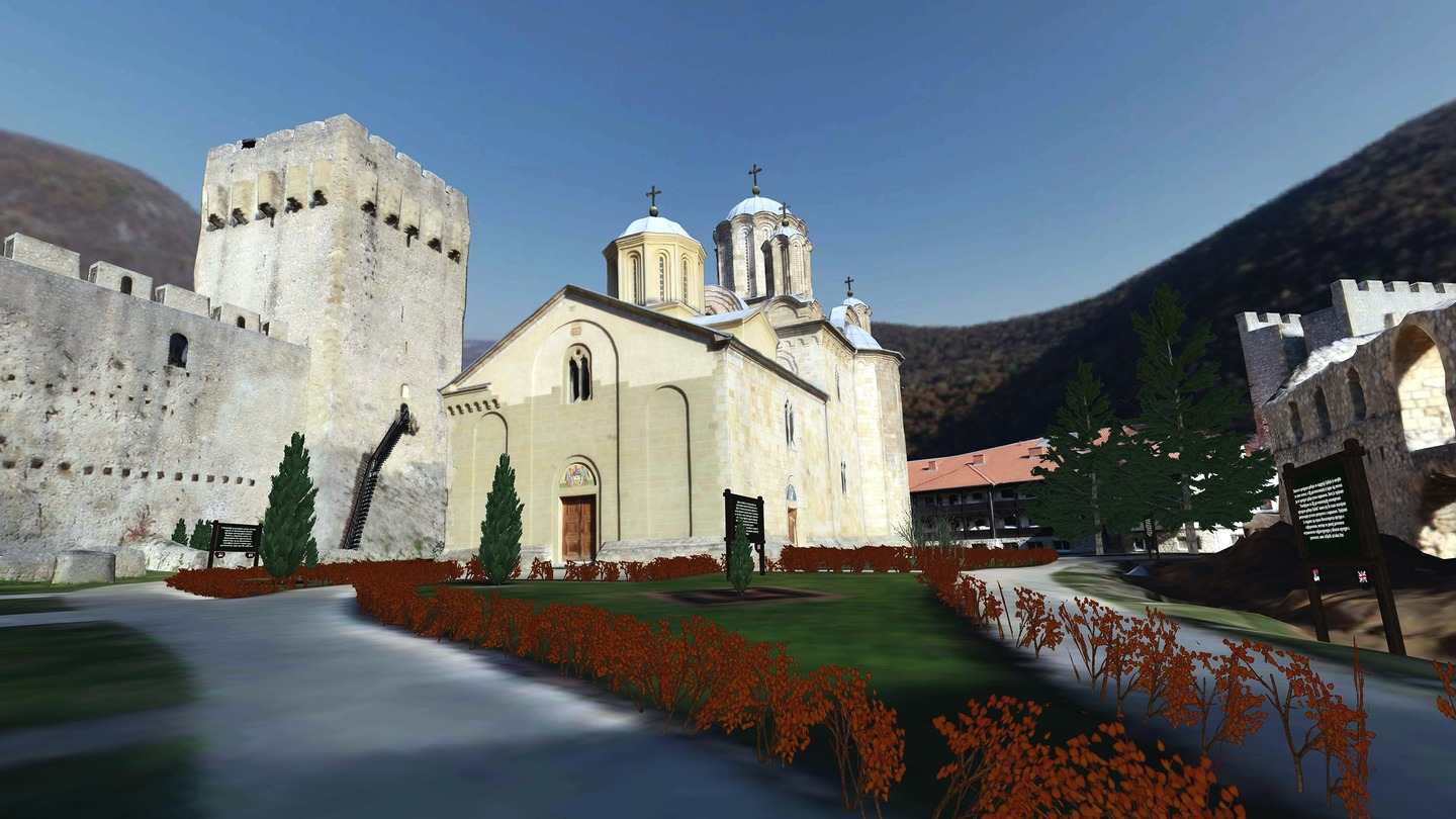 Oculus Quest 游戏《玛纳西娅莫娜》MANASIJA MONASTERY VR Manasija monastery Oculus Meta Quest VR Game