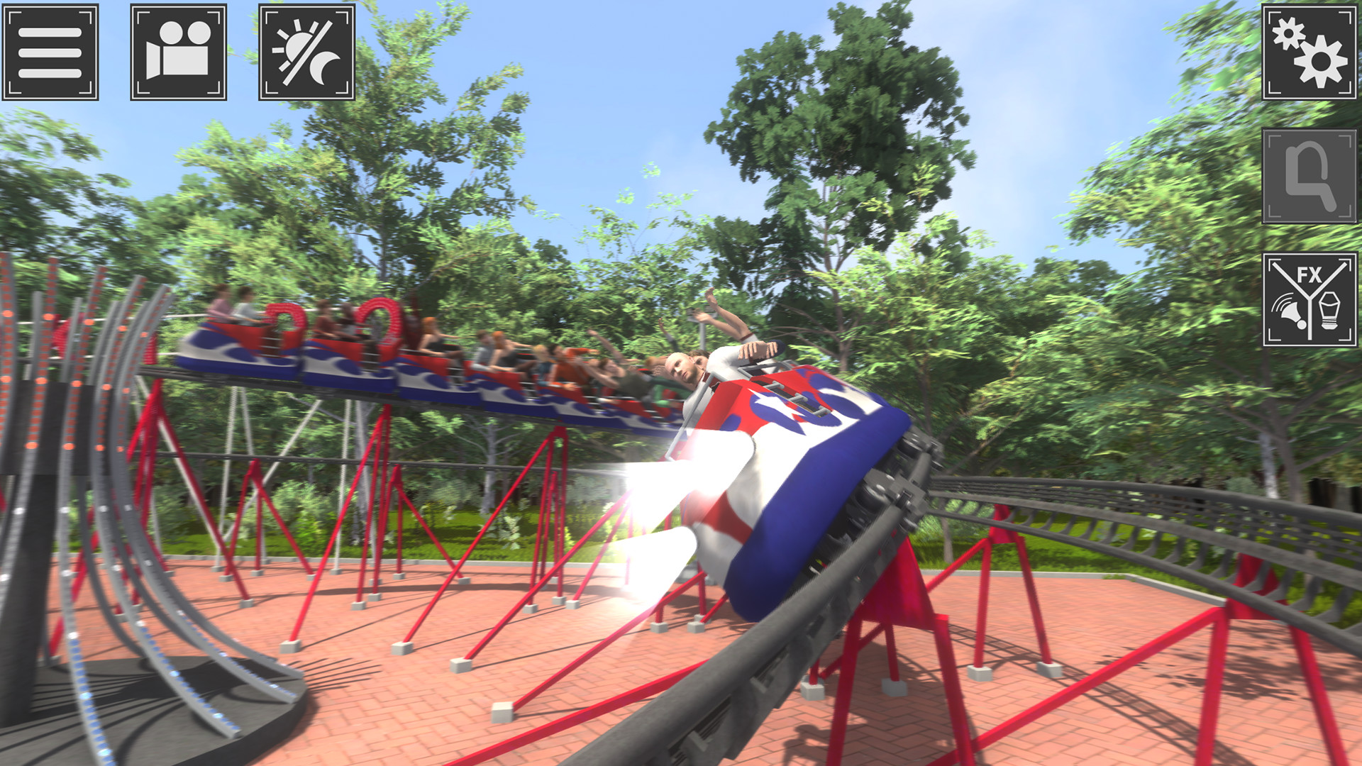 Oculus Quest 游戏《Theme Park Simulator: Rollercoaster Paradise VR》主题公园模拟器:过山车天堂 Theme Park Simulator: Rollercoaster Paradise VR Oculus Meta Quest Game
