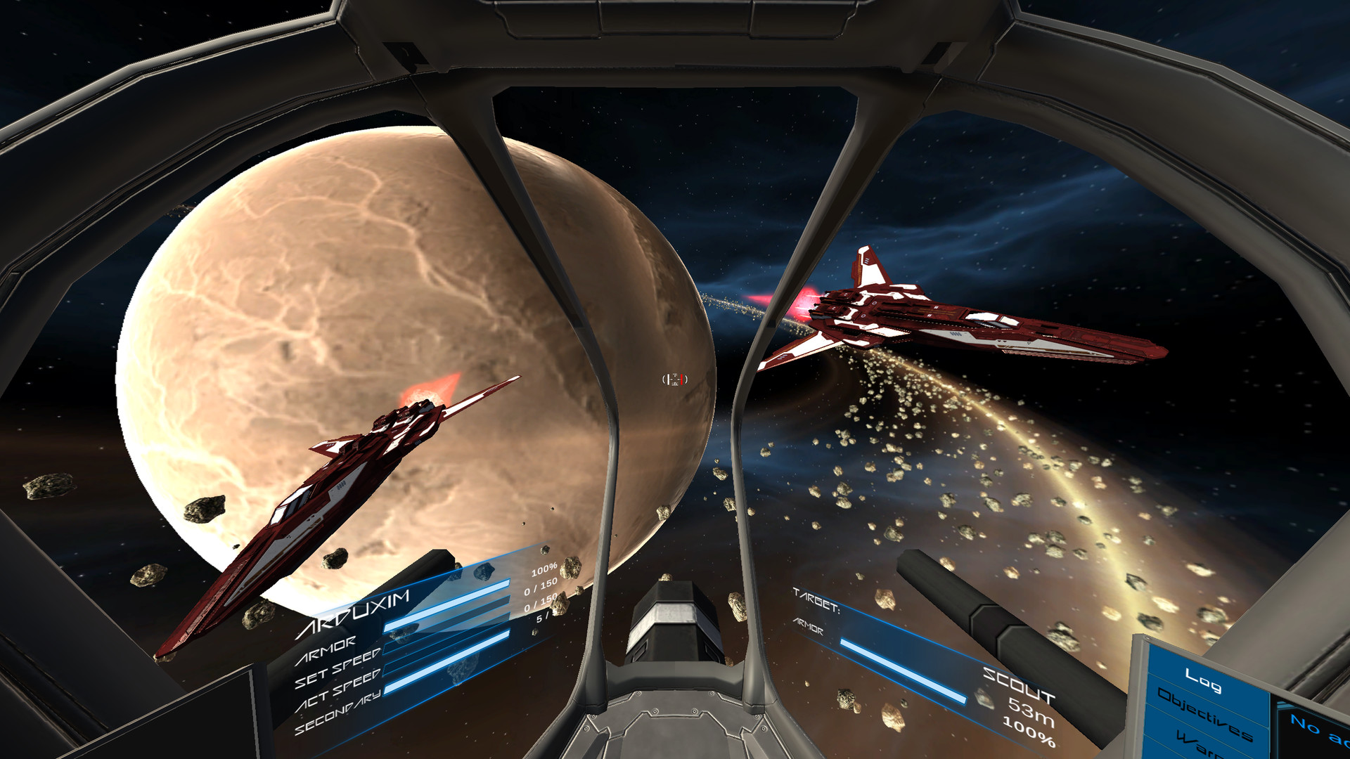 Oculus Quest 游戏《Starfighter Arduxim》星际战斗机阿杜西 Starfighter Arduxim Oculus Meta Quest VR Game