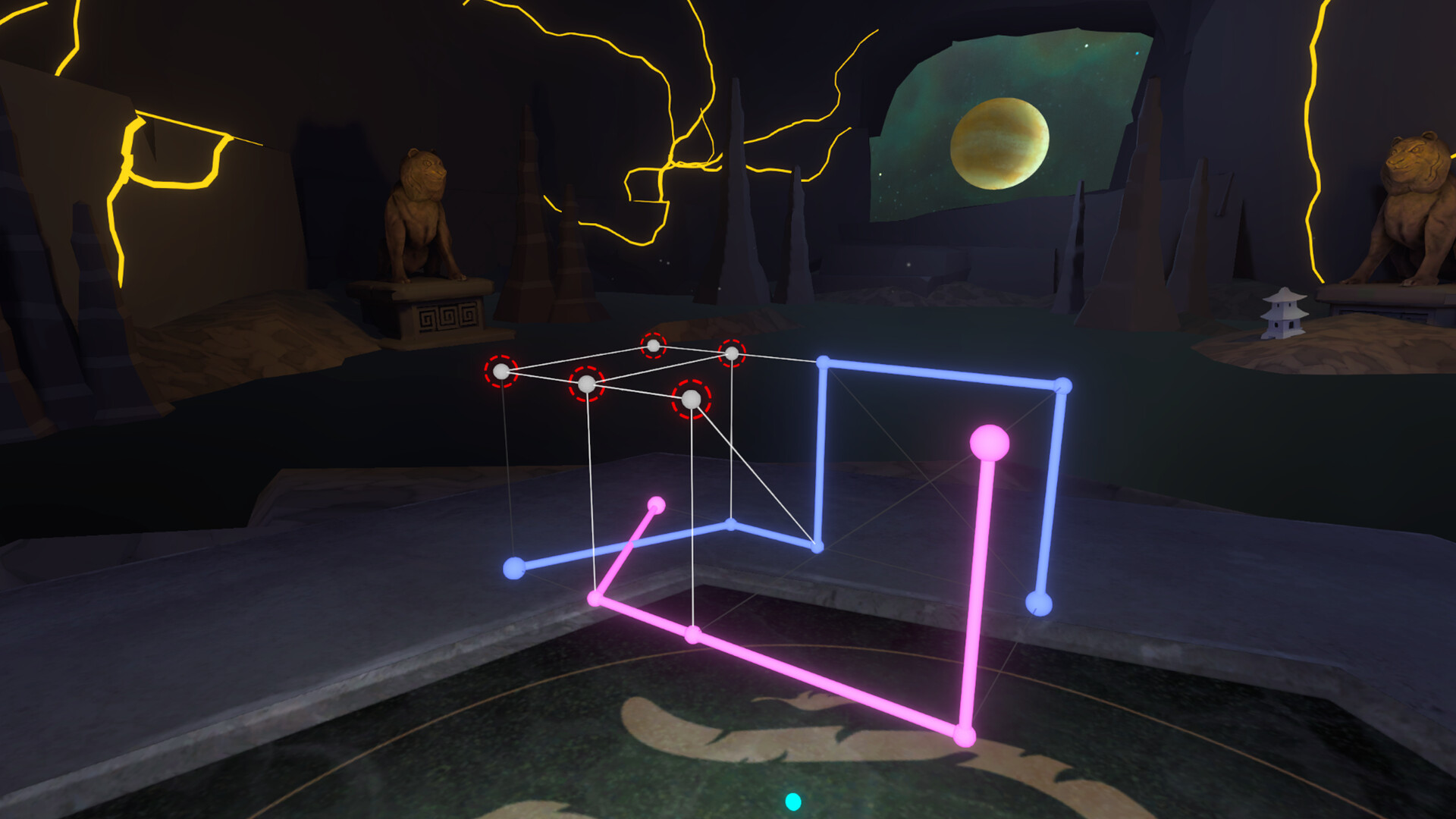 Oculus Quest game "Color Connect VR" Color Connect VR Oculus Meta Quest