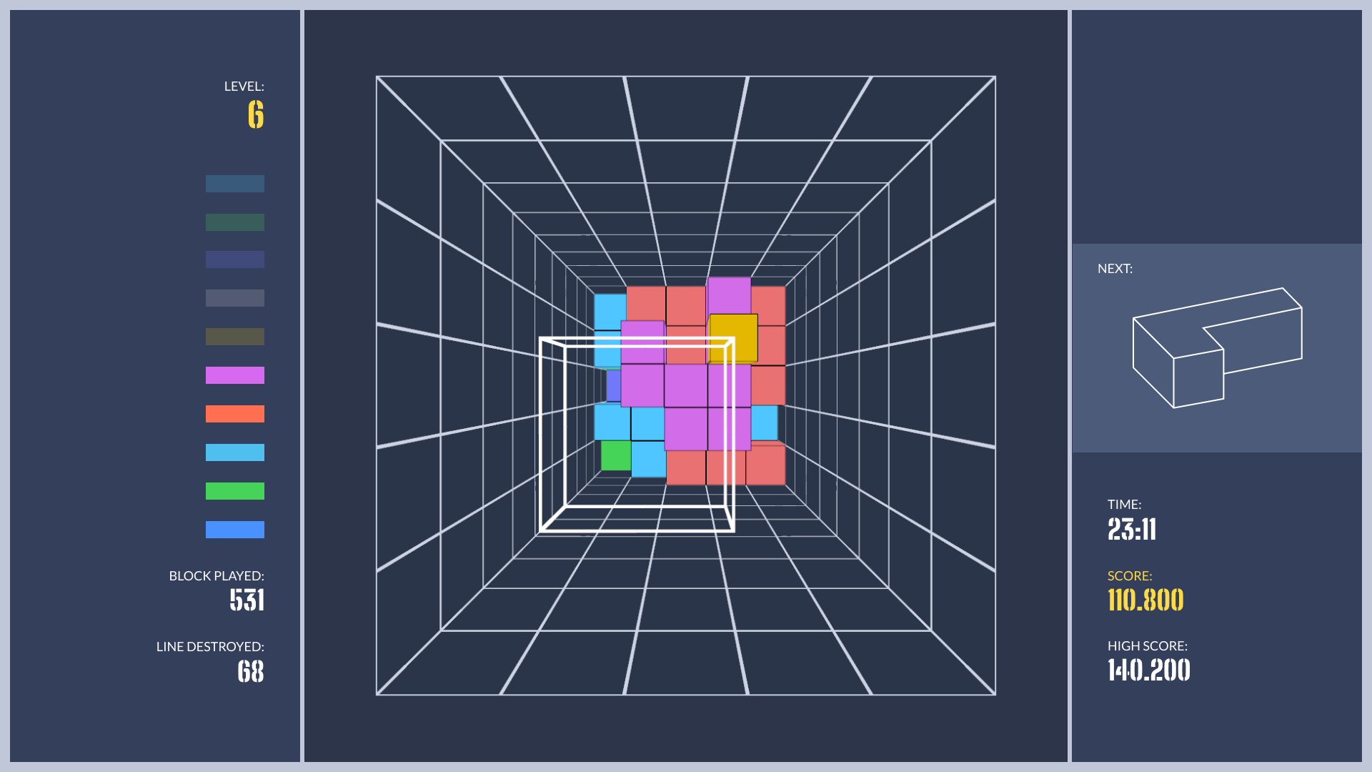 Oculus Quest 游戏《Tetrex 3D – Block Puzzle》方块拼图 Tetrex 3D Oculus Meta Quest VR Game