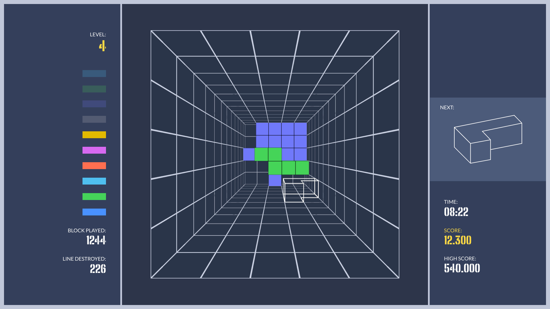 Oculus Quest 游戏《Tetrex 3D – Block Puzzle》方块拼图 Tetrex 3D Oculus Meta Quest VR Game