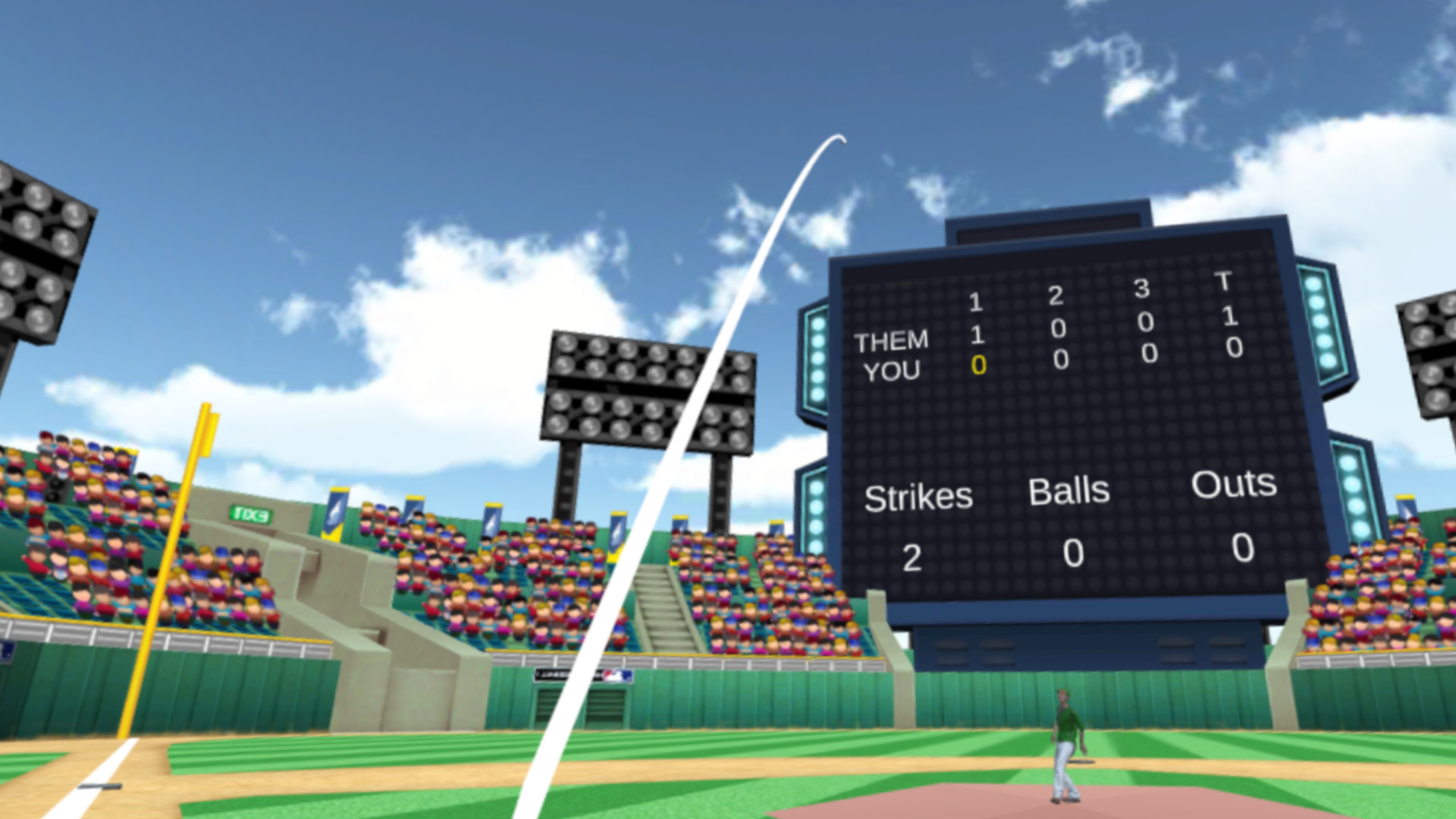 Oculus Quest 游戏《本垒板棒球》Home Plate Baseball Home Plate Baseball Oculus Meta Quest VR Game