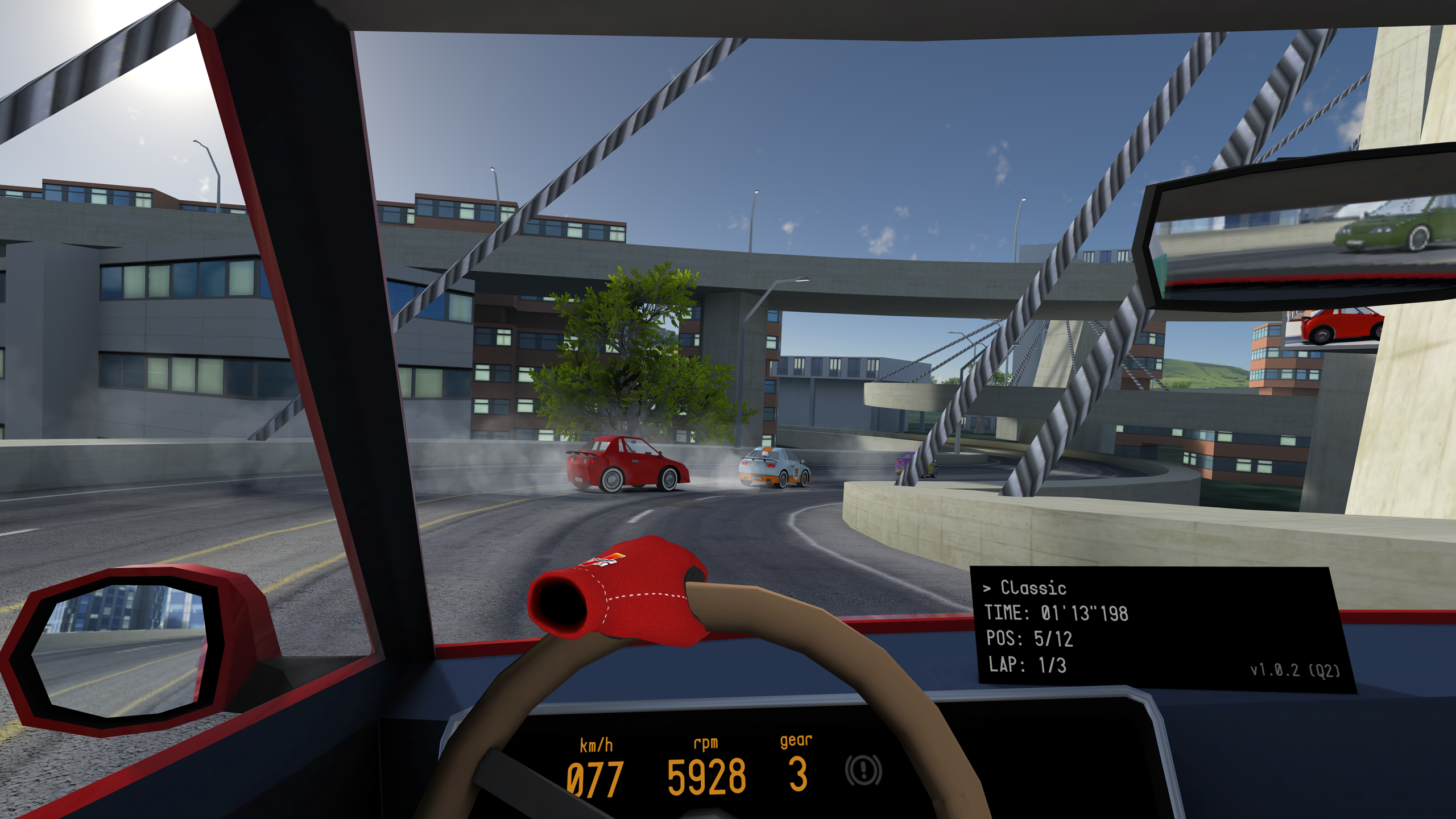 Oculus Quest 游戏《V-Speedway》模拟赛车驾驶VR V-Speedway Oculus Meta Quest VR Game