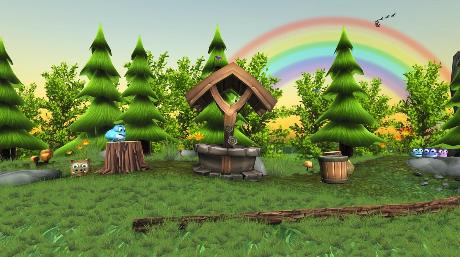 Oculus Quest 游戏《青蛙和青蛙女孩》Frog & Froggie VR Frog & Froggie Oculus Meta Quest