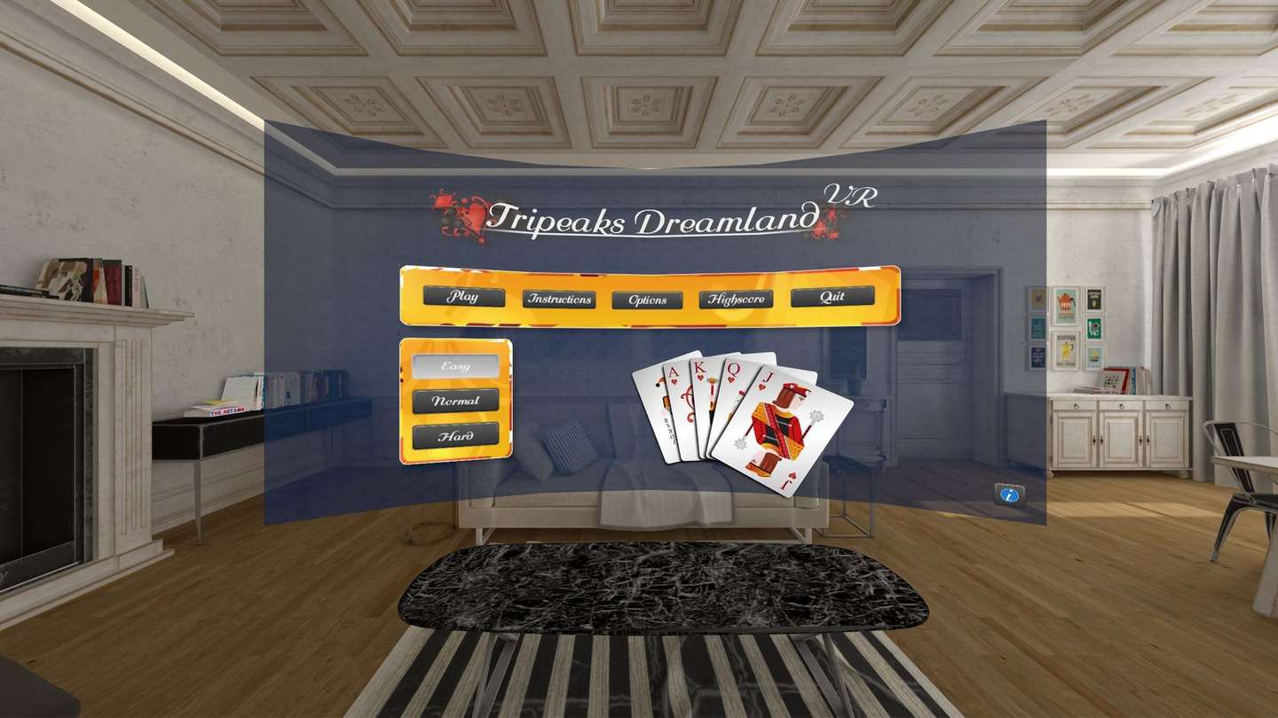 Oculus Quest 游戏《蜘蛛纸牌》Tripeaks Dreamland VR Tripeaks Dreamland VR Quest Games