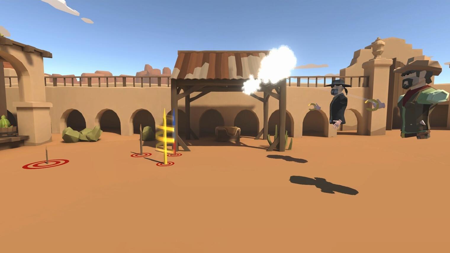 Oculus Quest 游戏《西部派对游戏》Toe To Toe Party Games VR Toe To Toe VR Party Quest Games