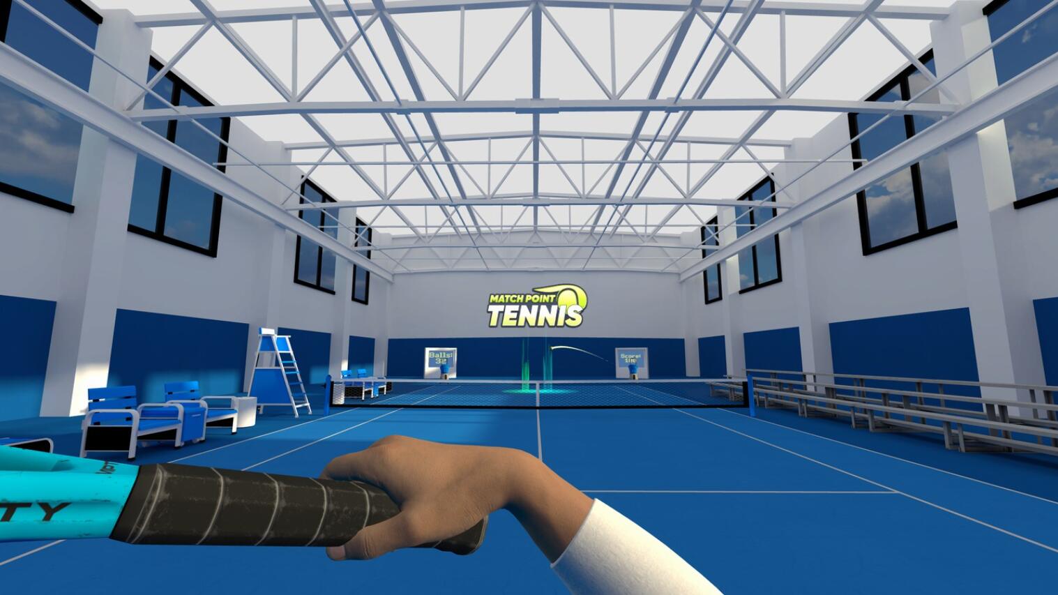 Oculus Quest 游戏《网球模拟器》Match Point Tennis Match Point Tennis Quest VR Games