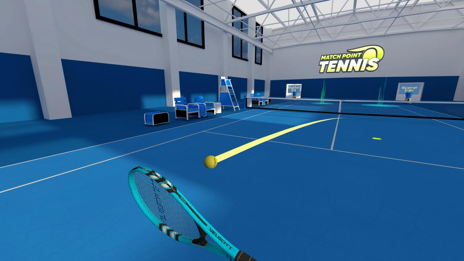 Oculus Quest 游戏《网球模拟器》Match Point Tennis Match Point Tennis Quest VR Games
