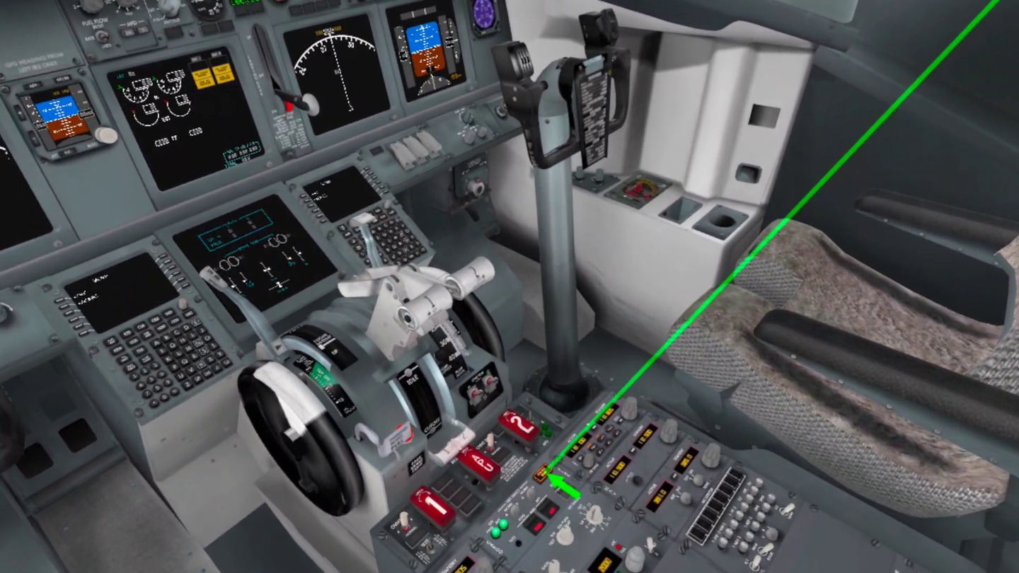 Oculus Quest 游戏《VRflow B737NG》飞行模拟 空客B737N VRflow B737NG Quest Games