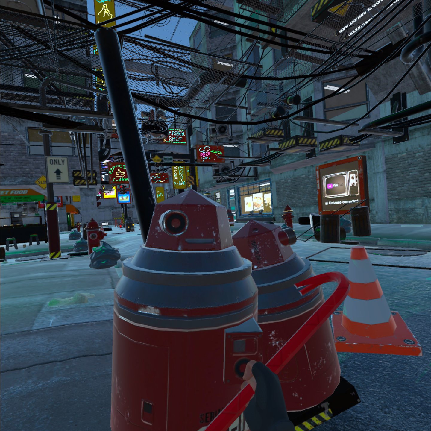 Cyber City Quest VR Game
