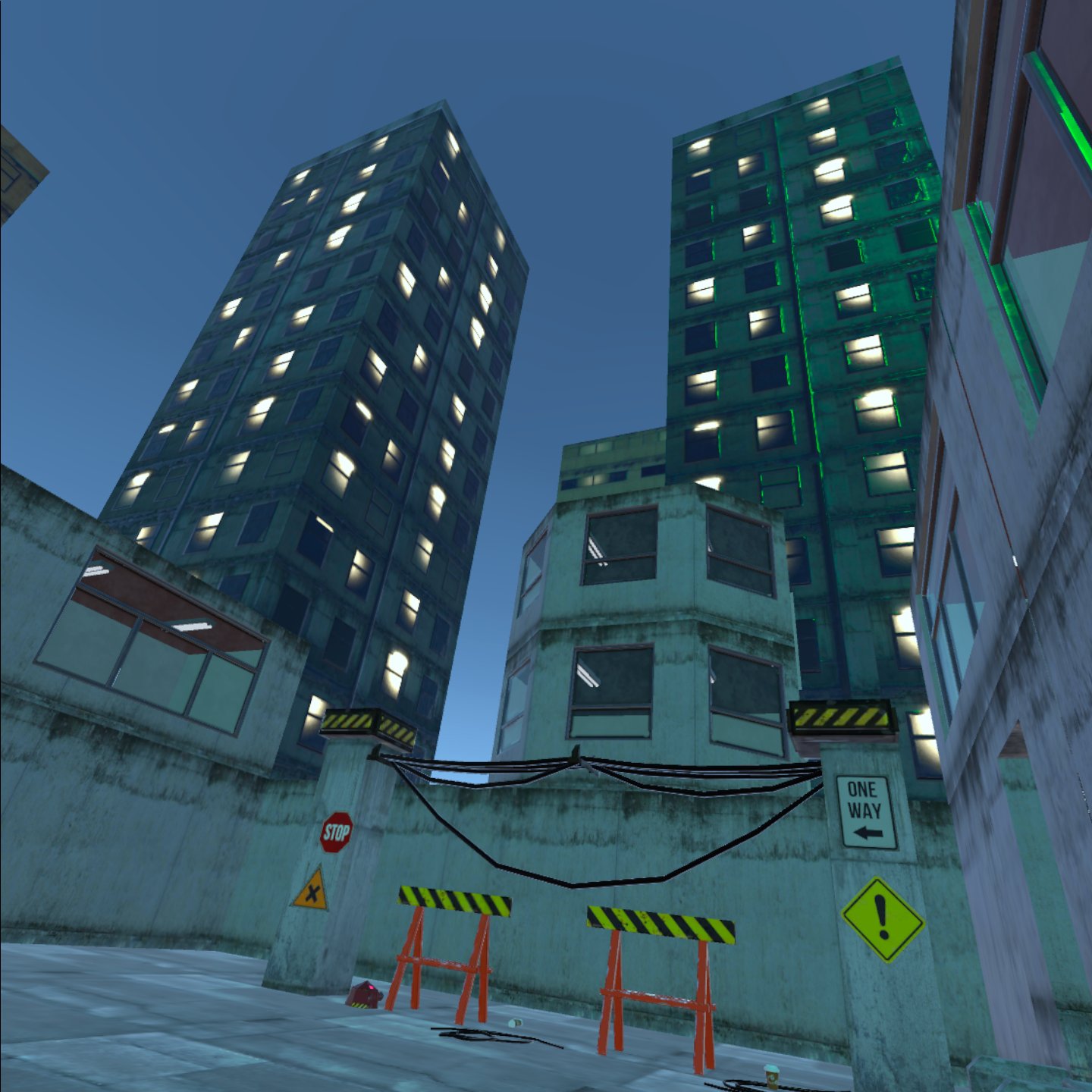 Meta Quest 游戏《Cyber City VR》网络城市 VR Cyber City Quest VR Game