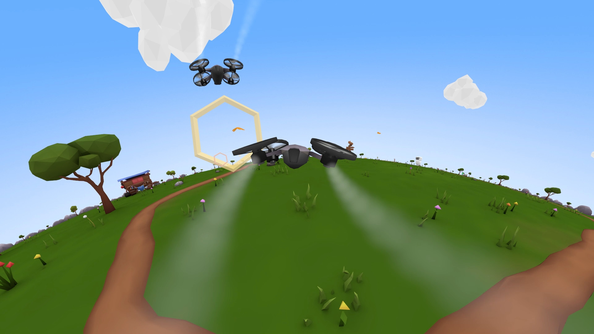 Oculus Quest 游戏《穿越双曲线》Hyperbolica VR Hyperbolica VR Quest Game