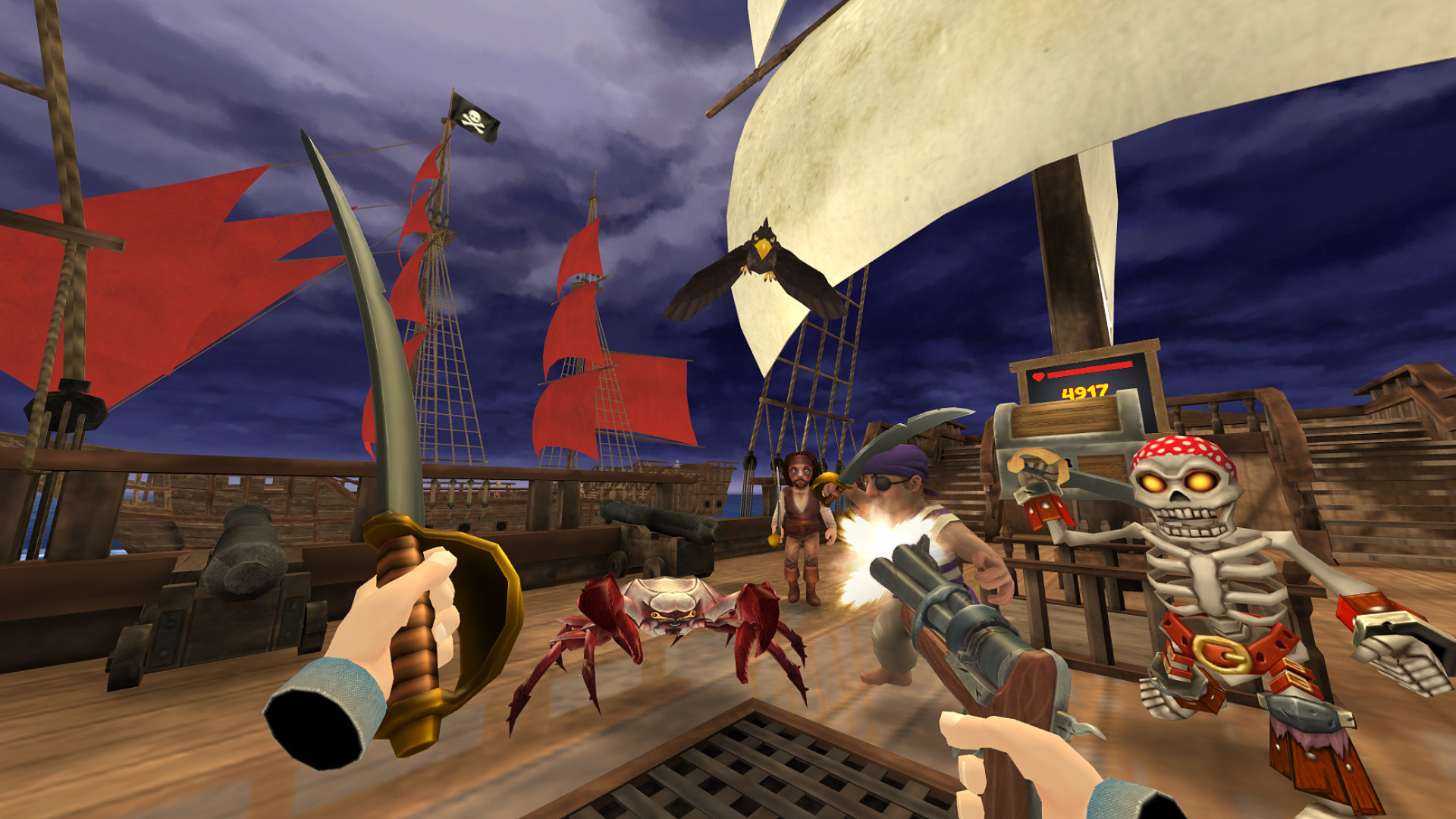 Oculus Quest 游戏《甲板上的海盗》Pirates on Deck VR Pirates on Deck VR Quest Games