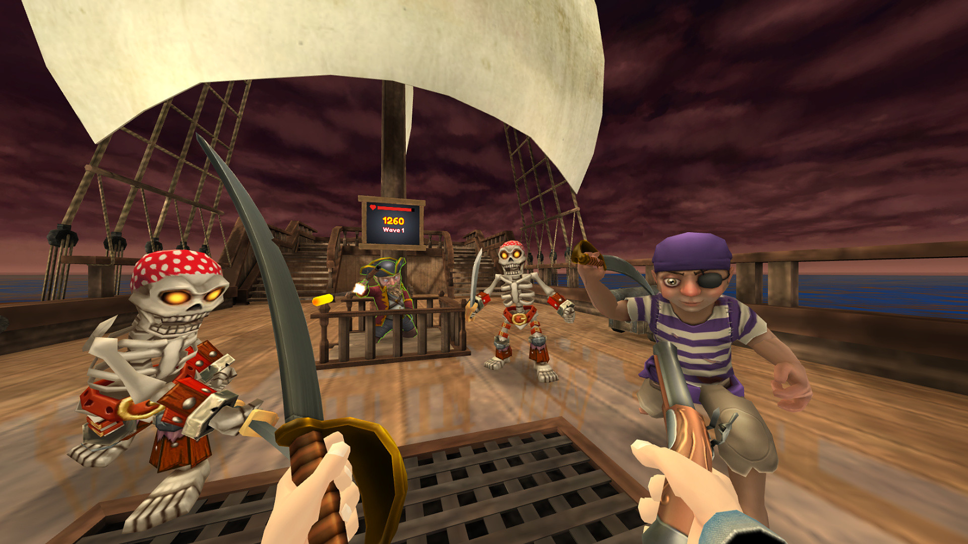Oculus Quest 游戏《甲板上的海盗》Pirates on Deck VR Pirates on Deck VR Quest Games