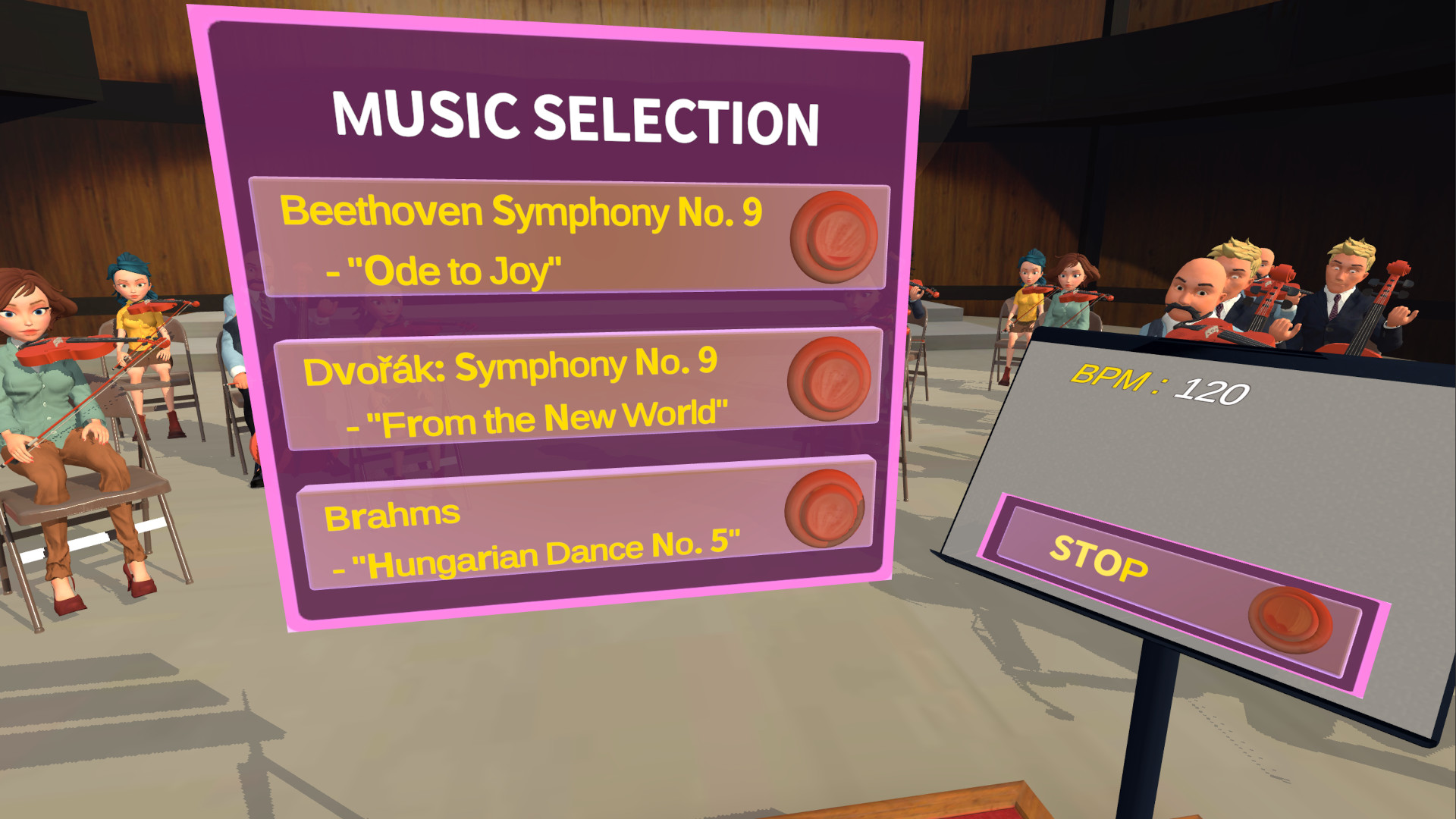 Meta Quest 游戏《Real Orchestra》真正的管弦乐队 Real Orchestra Quest VR Games