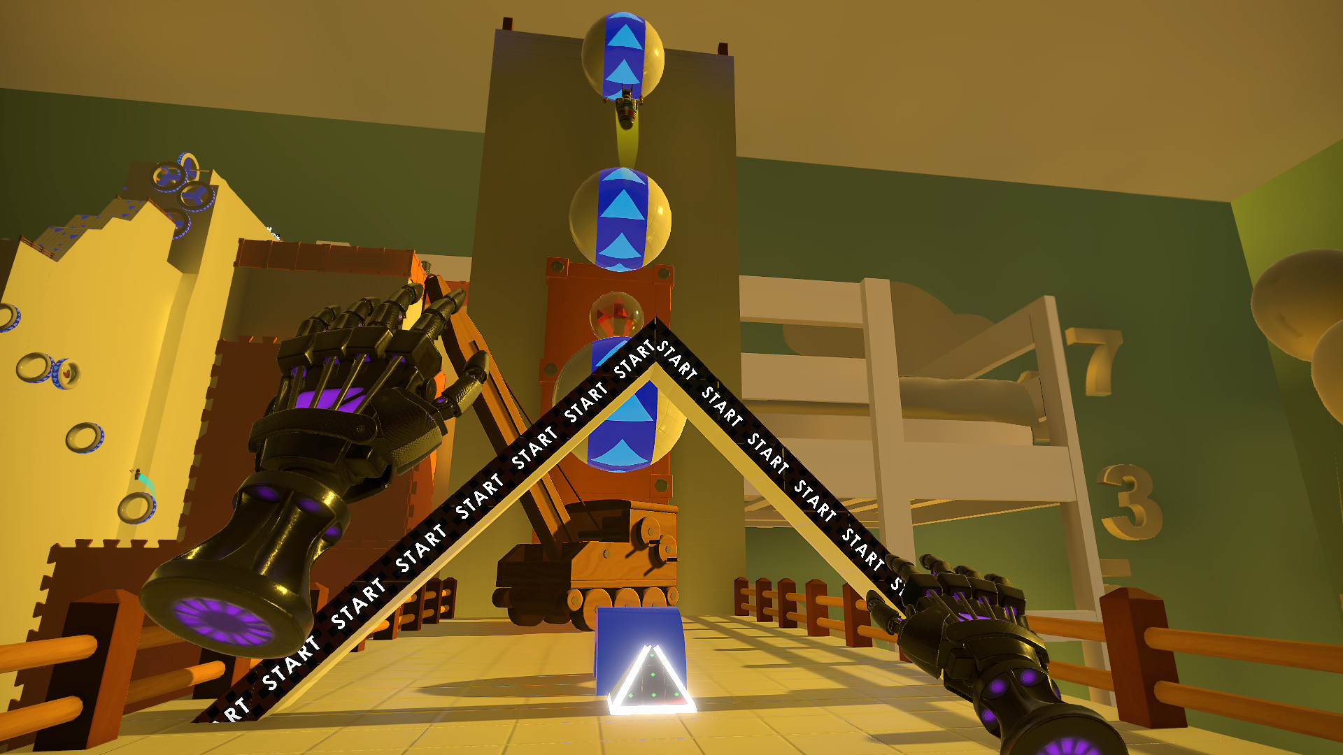 Oculus Quest 游戏《超级登顶》TO THE TOP VR To The Top Quest VR Games