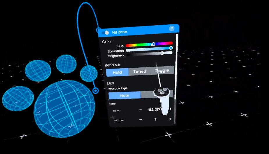 Oculus Quest 游戏《移动音乐控制》MoveMusic Control VR MoveMusic Control Quest VR Games
