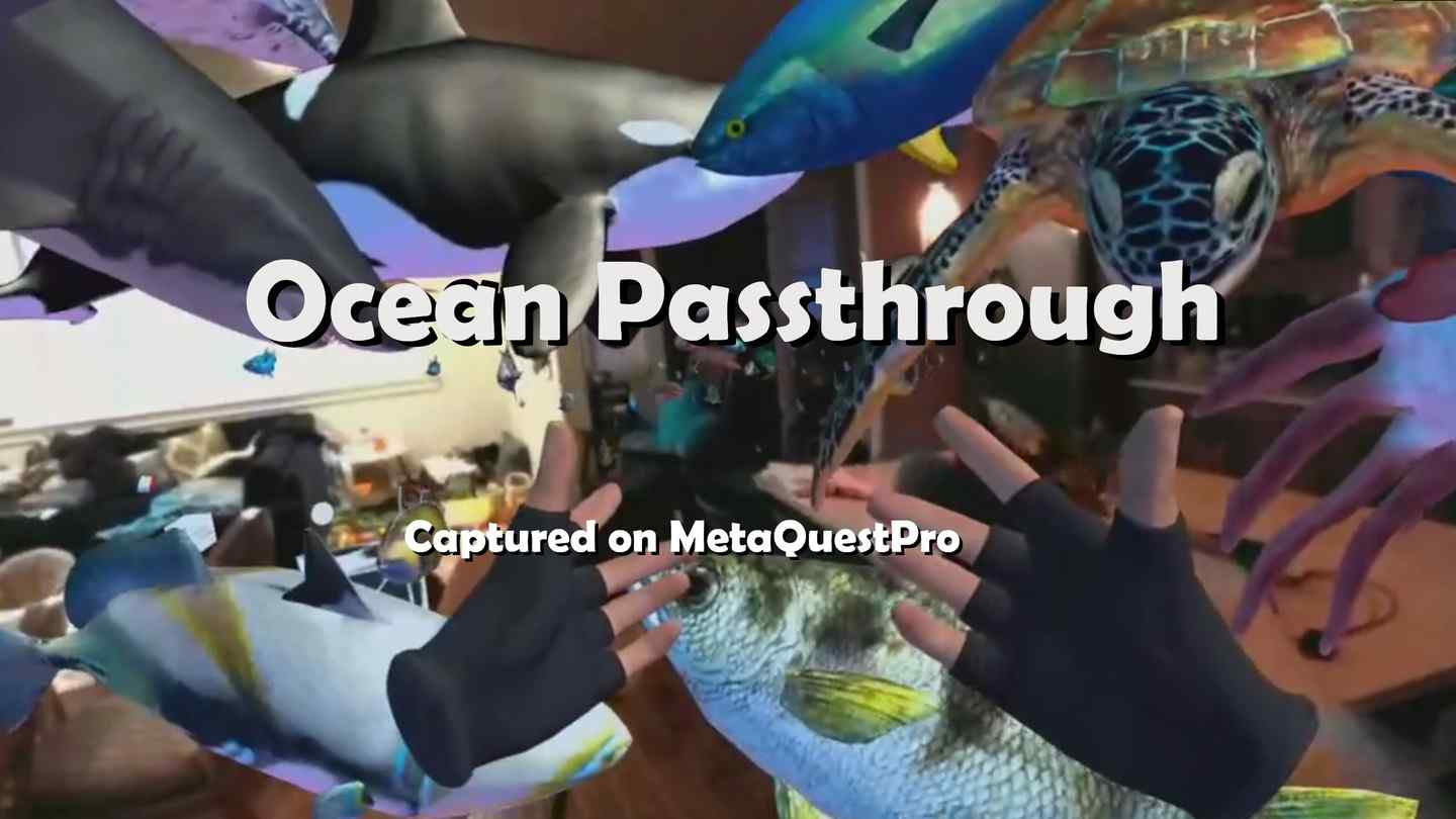 Oculus Quest 游戏《海洋世界》Ocean Passthrough Ocean Passthrough VR Quest Games