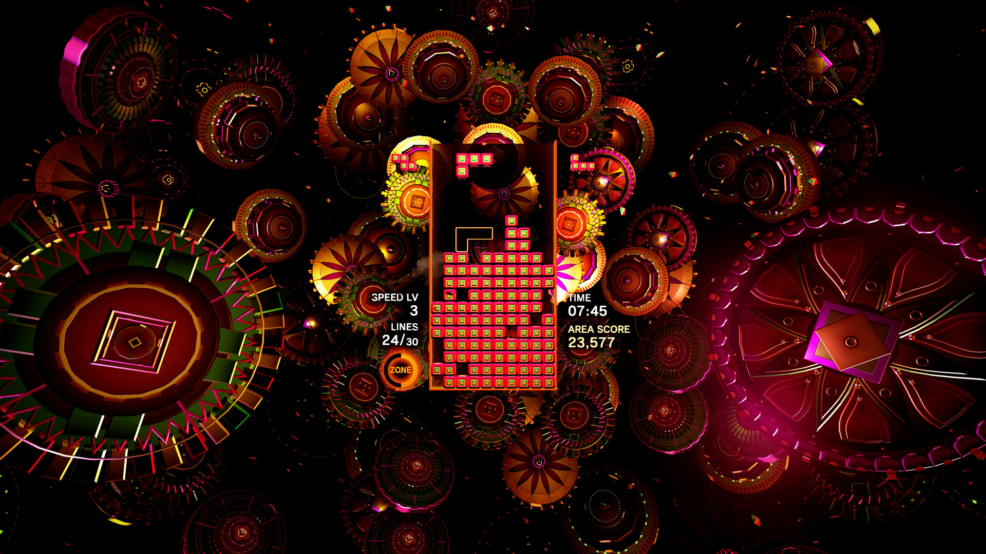 Oculus Quest 游戏《俄罗斯方块:效应》Tetris® Effect: Connected Tetris Effect VR Quest Games